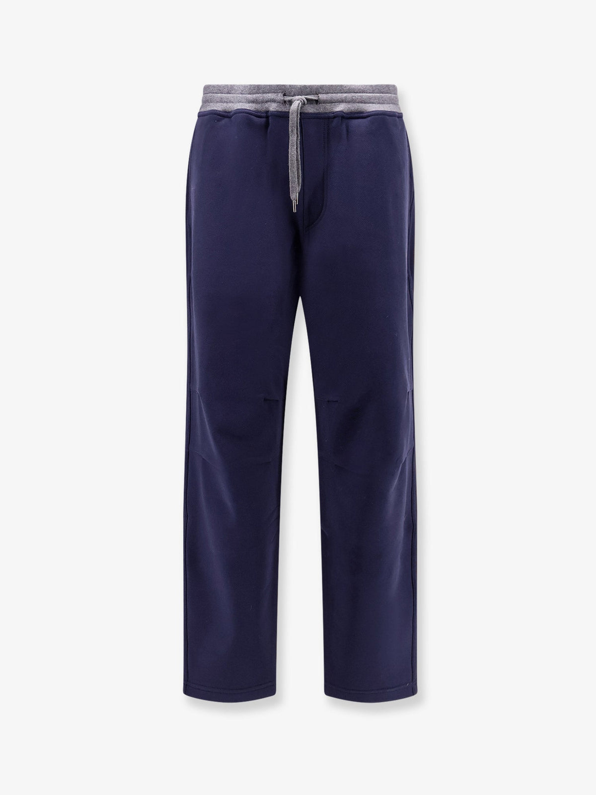 Brunello Cucinelli Cotton Sweatpants With Embroidery