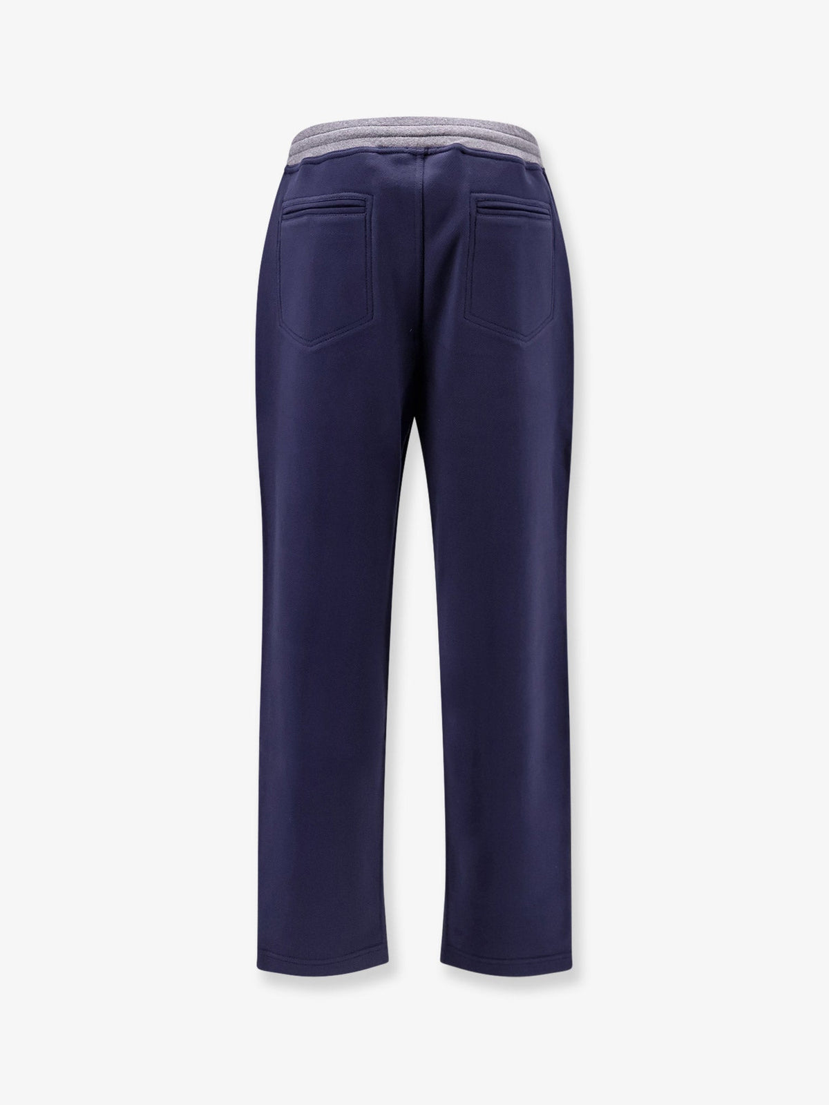 Brunello Cucinelli Cotton Sweatpants With Embroidery