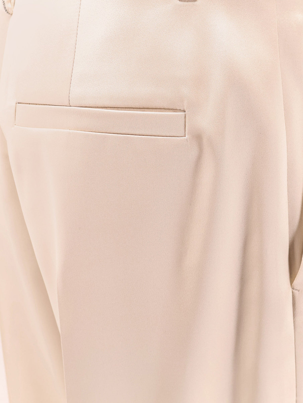 Brunello Cucinelli Silk Trousers