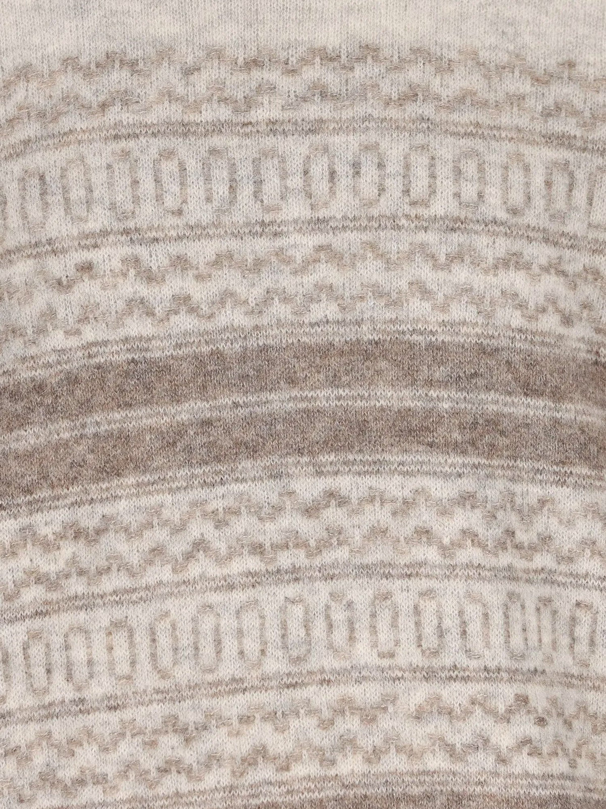 Brunello Cucinelli Nordic Jacquard Alpaca, Cashmere And Wool Blend Sweater