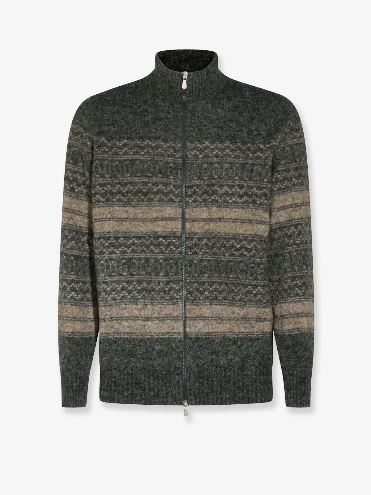 Brunello Cucinelli Alpaca, Cashmere, And Wool Blend Cardigan