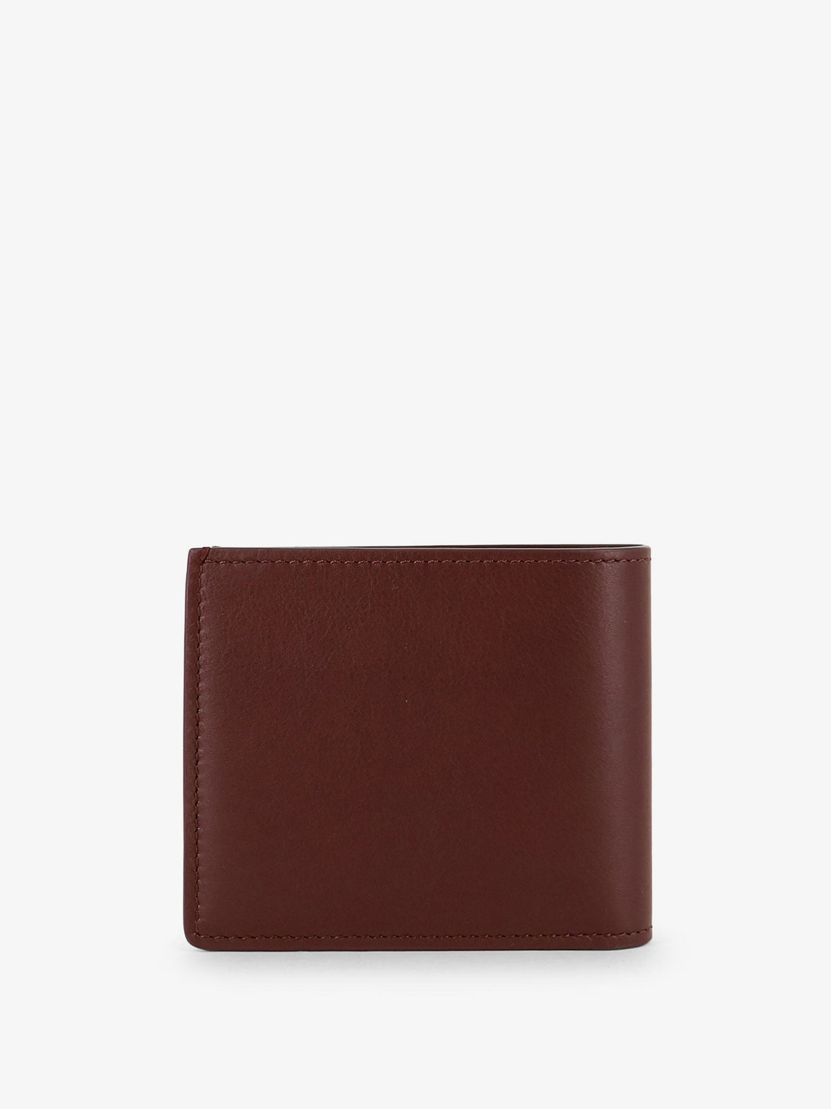 Brunello Cucinelli Hammered Leather Wallet With Engraved Logo