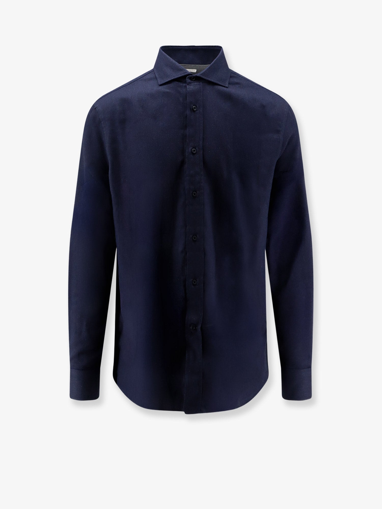 Brunello Cucinelli Cotton And Lyocell Shirt