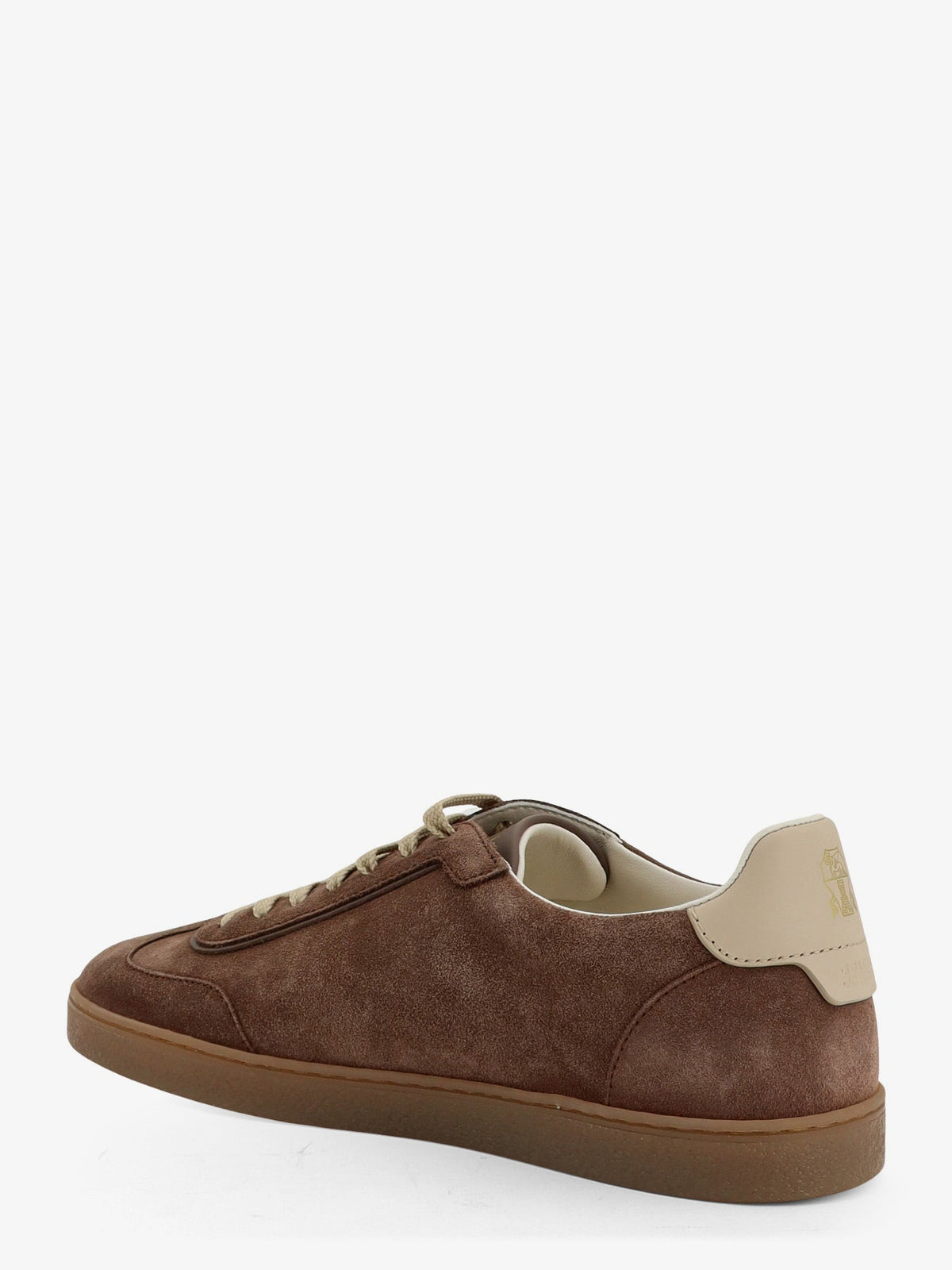Brunello Cucinelli Suede And Leather Sneakers