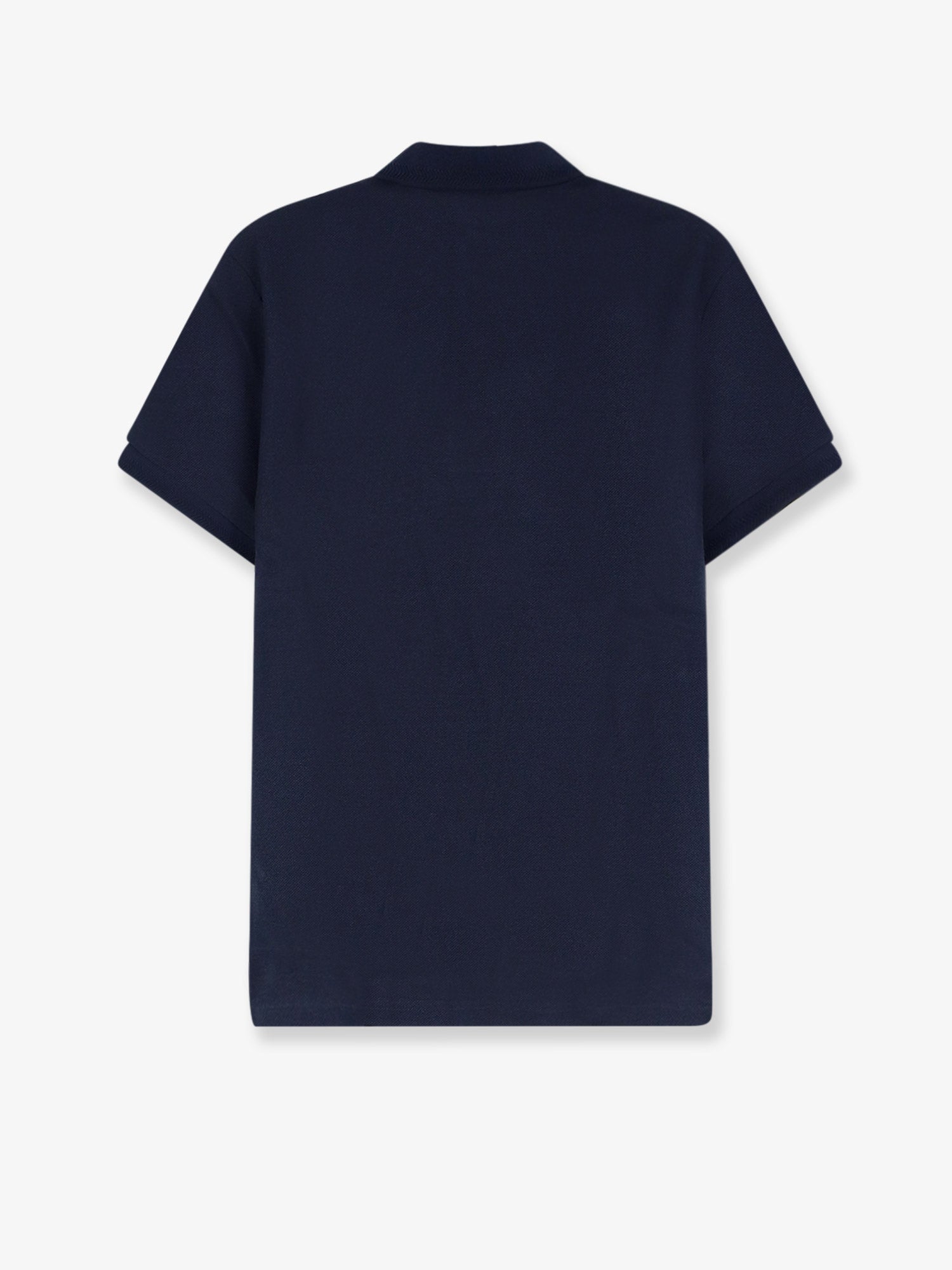 Burberry Cotton Polo Shirt With Embroidered Logo