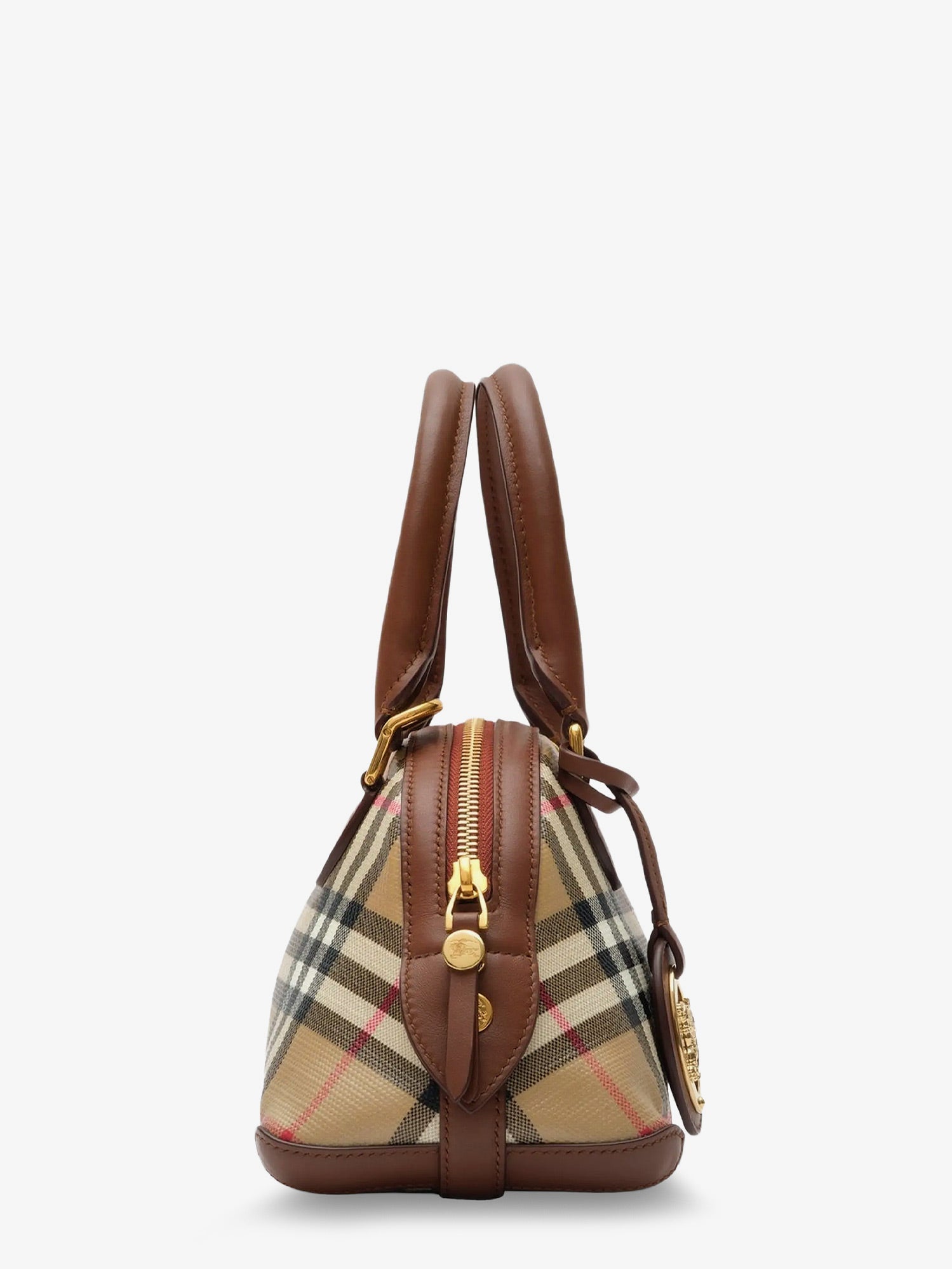 Burberry Primrose Mini Coated Canvas Handbag
