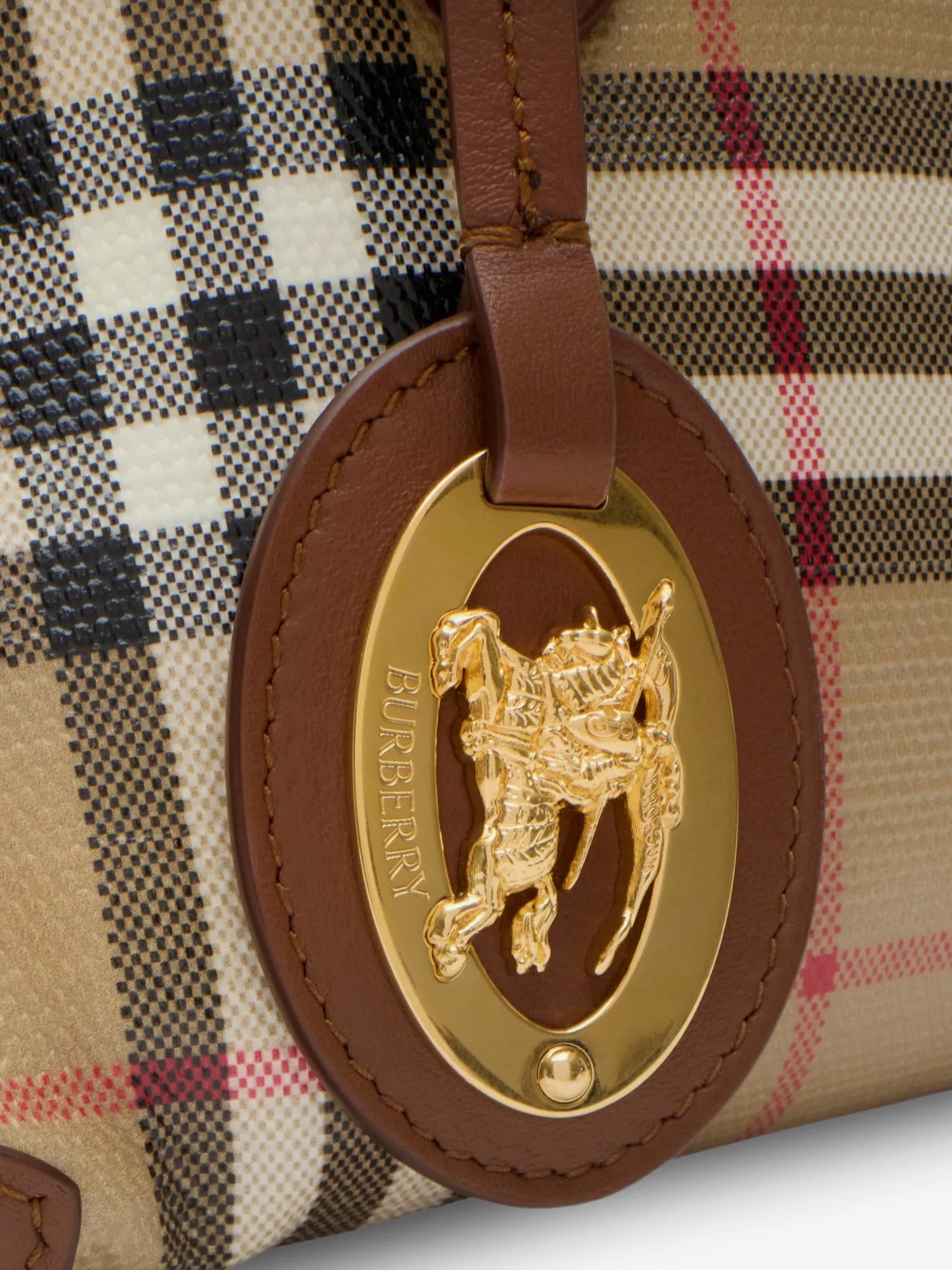 Burberry Primrose Mini Coated Canvas Handbag