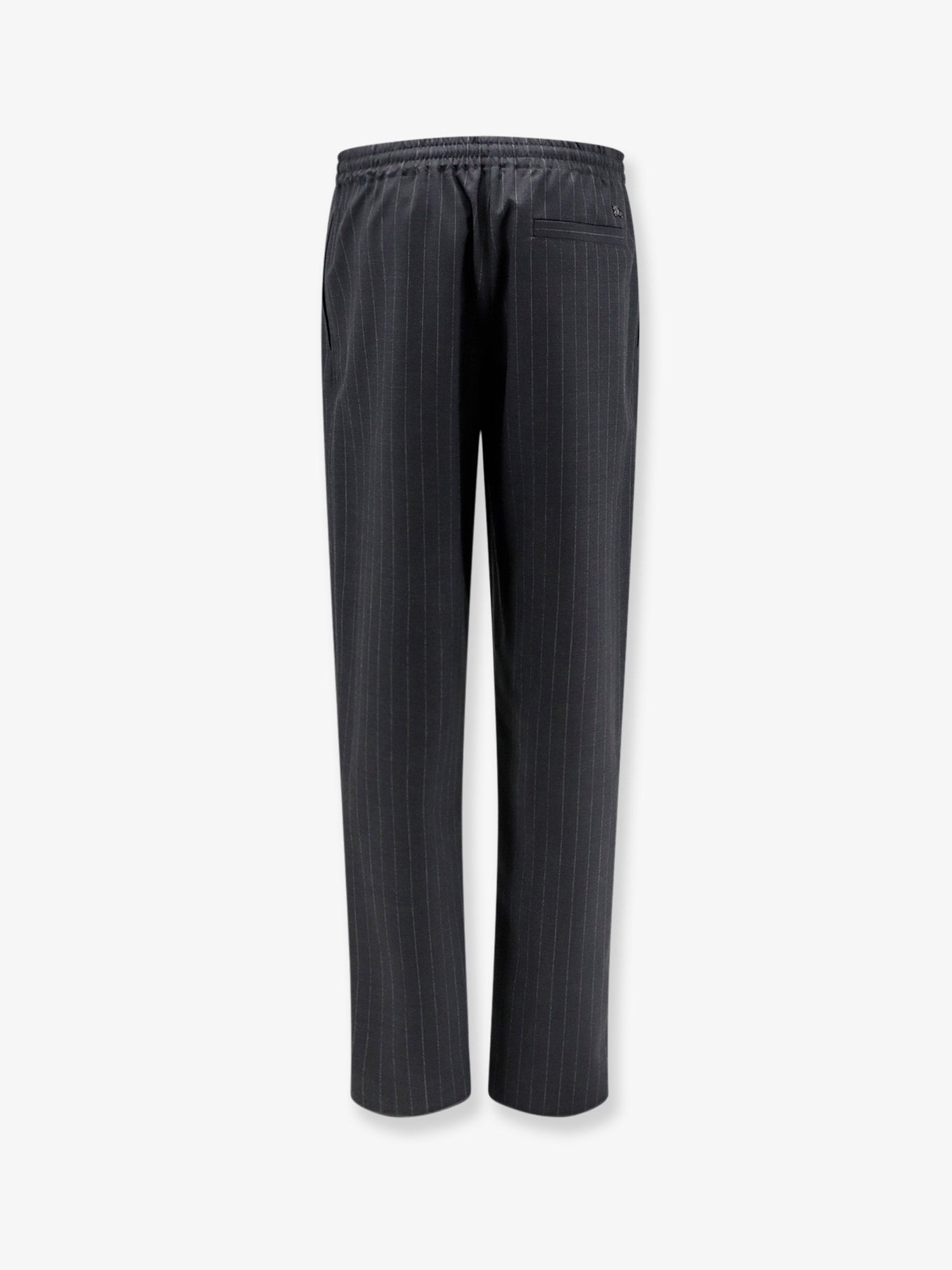 Burberry Wool Trousers With Drawstring