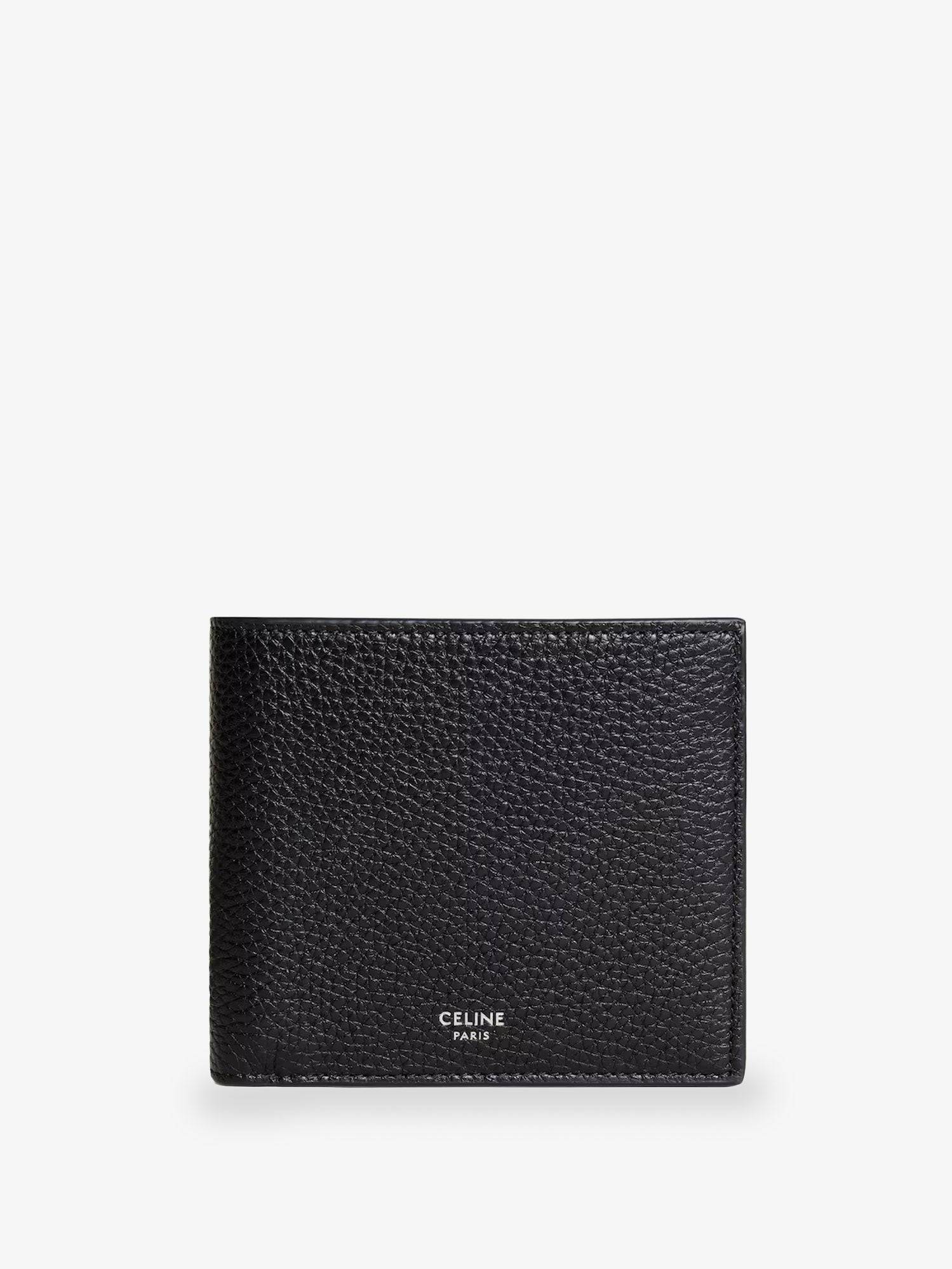 Celine Leather Bi-fold Wallet With Coin