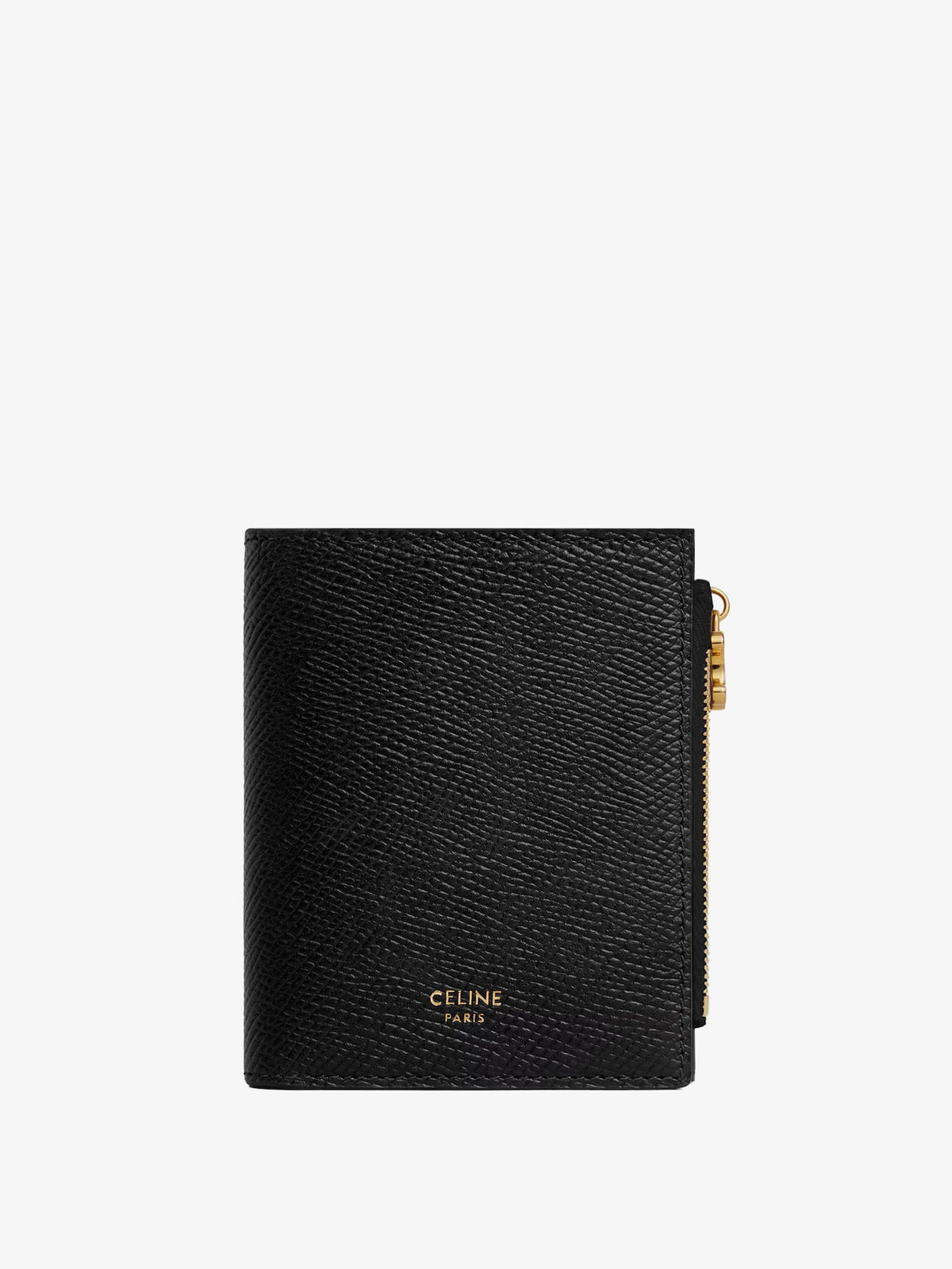 Celine Compact Wallet With Triomphe Charm