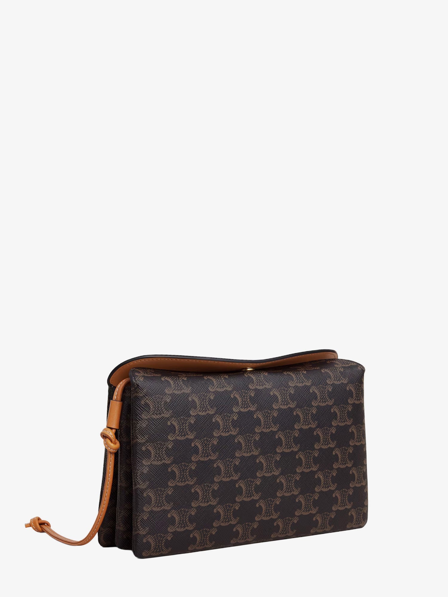 Celine Triomphe Canvas Trio Crossbody Bag