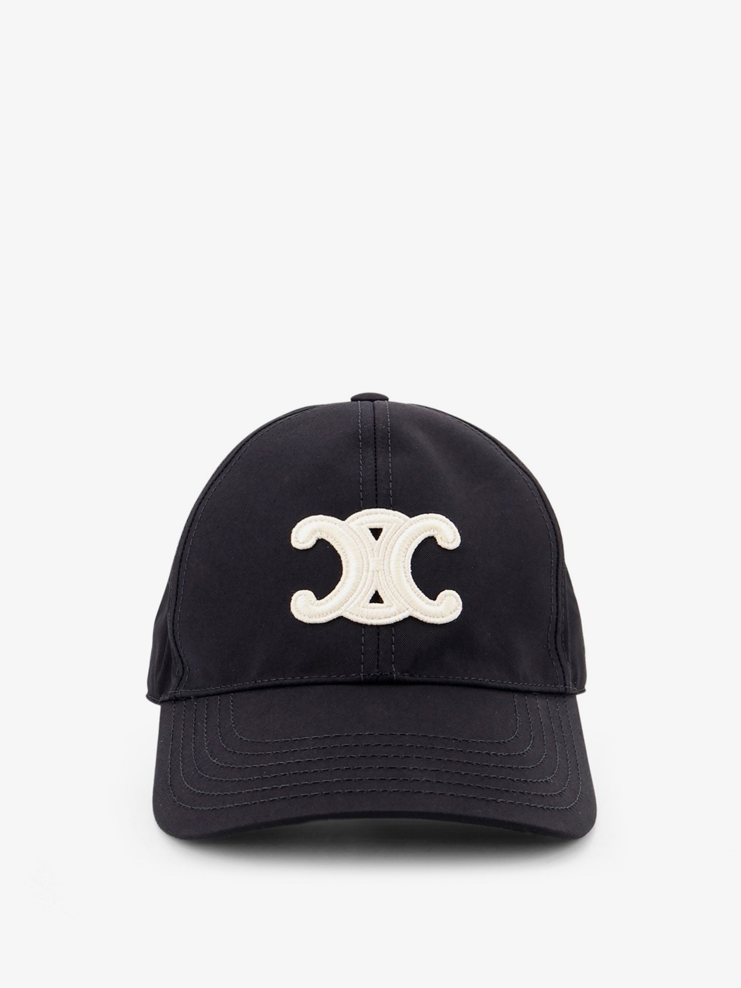Celine Triomphe Cotton Baseball Hat
