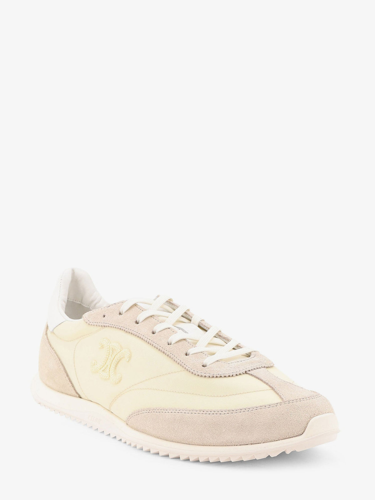 Celine Nylon And Suede Racer Sneakers