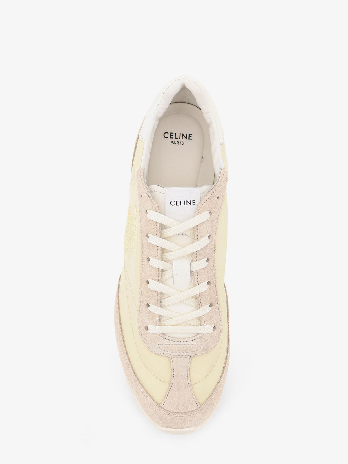 Celine Nylon And Suede Racer Sneakers