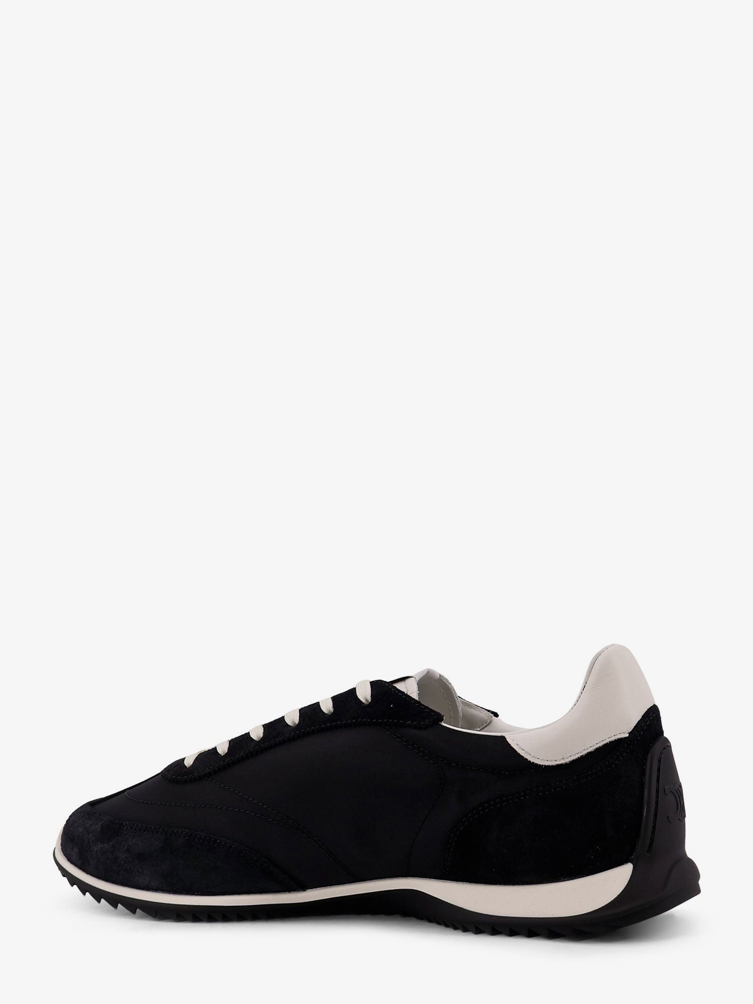 Celine Nylon Racer Sneakers With Triomphe Logo On The Side