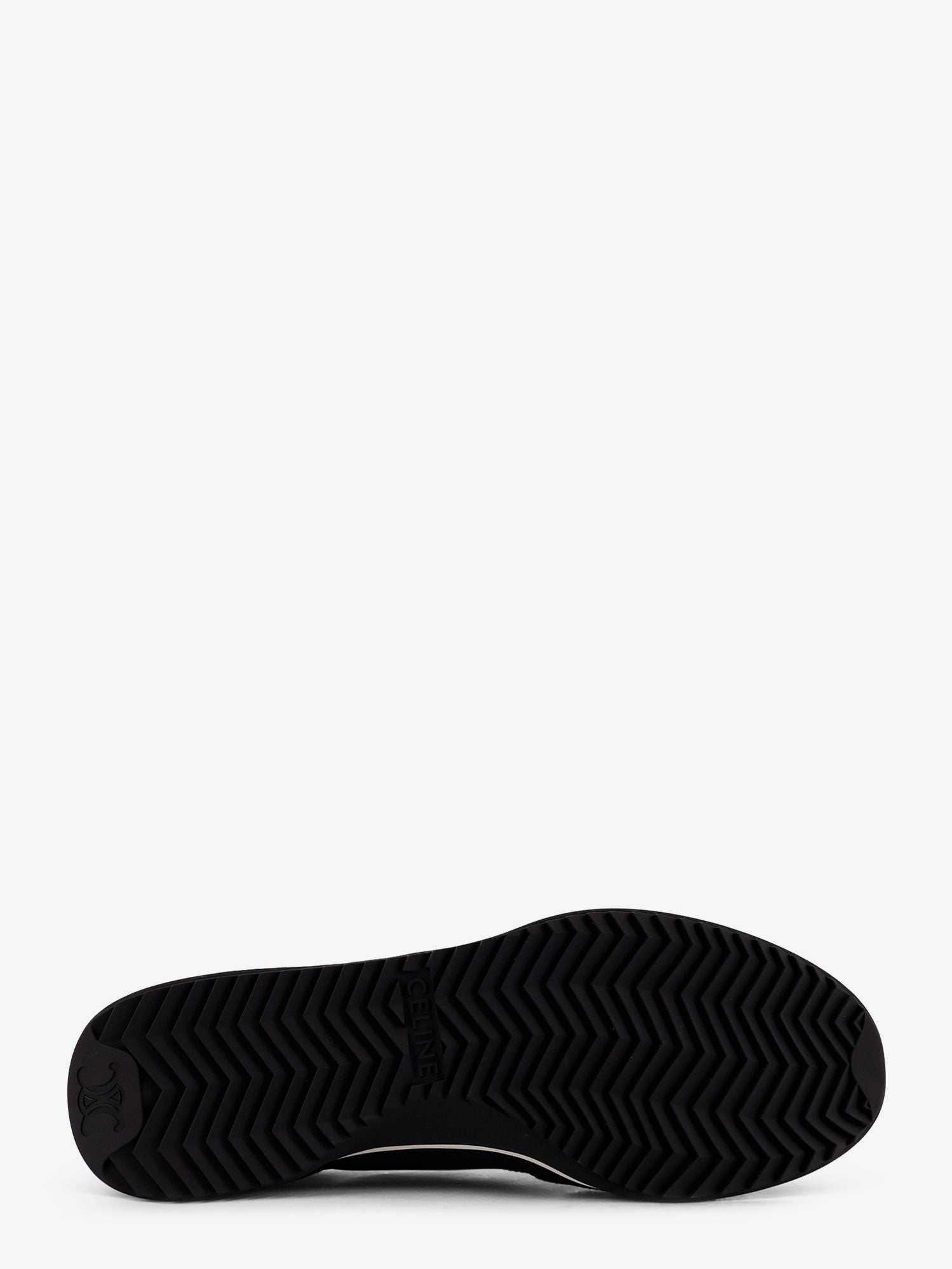 Celine Nylon Racer Sneakers With Triomphe Logo On The Side