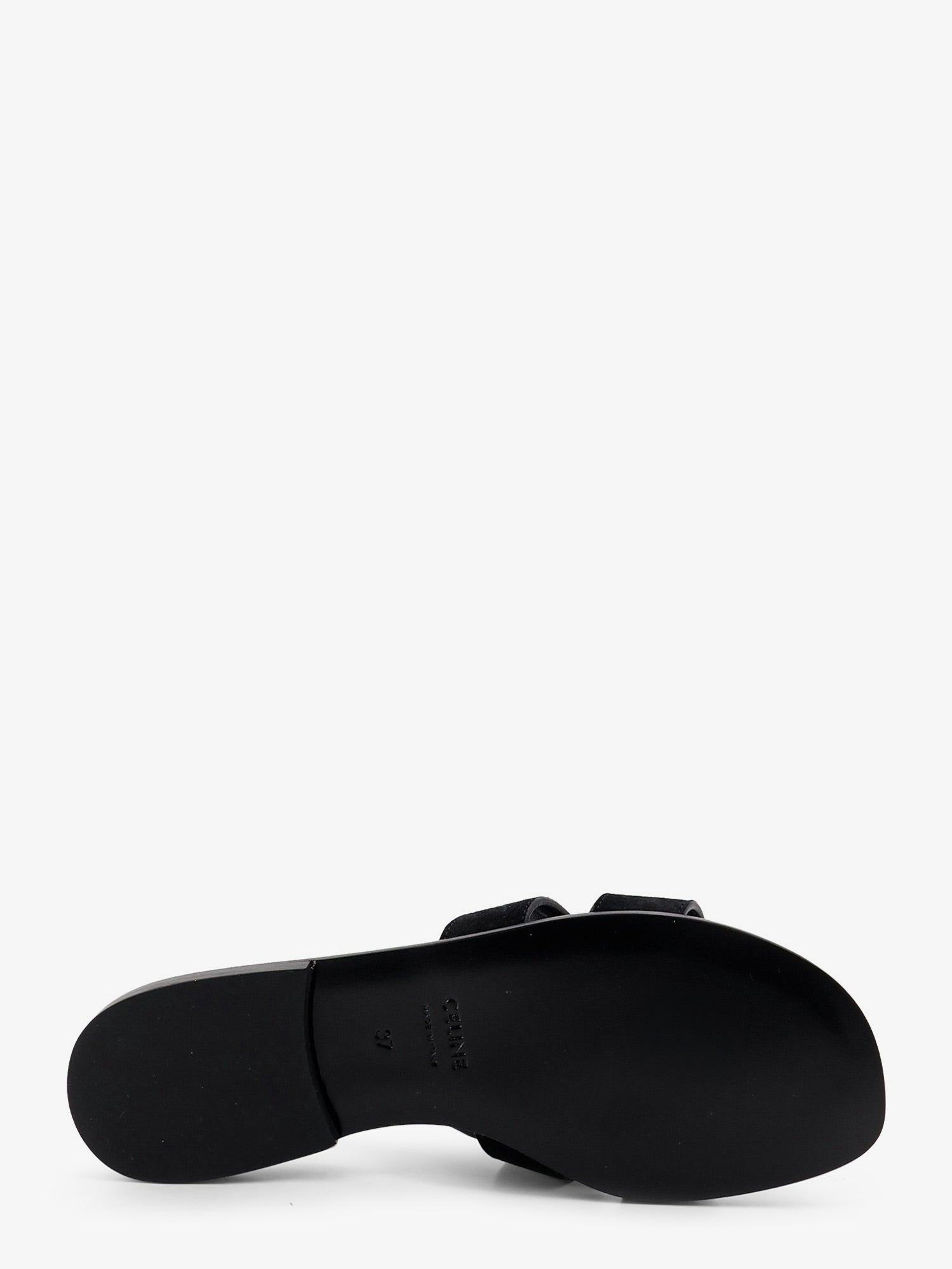 Celine Marina Suede Sandals With Triomphe Logo