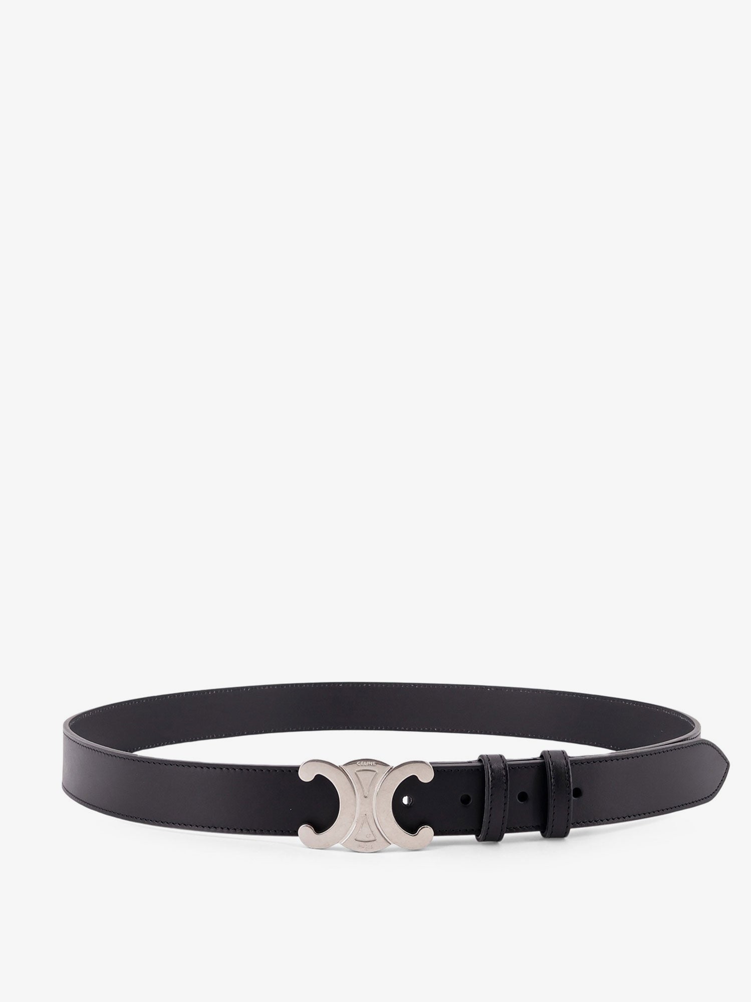 Celine Triomphe Leather Belt