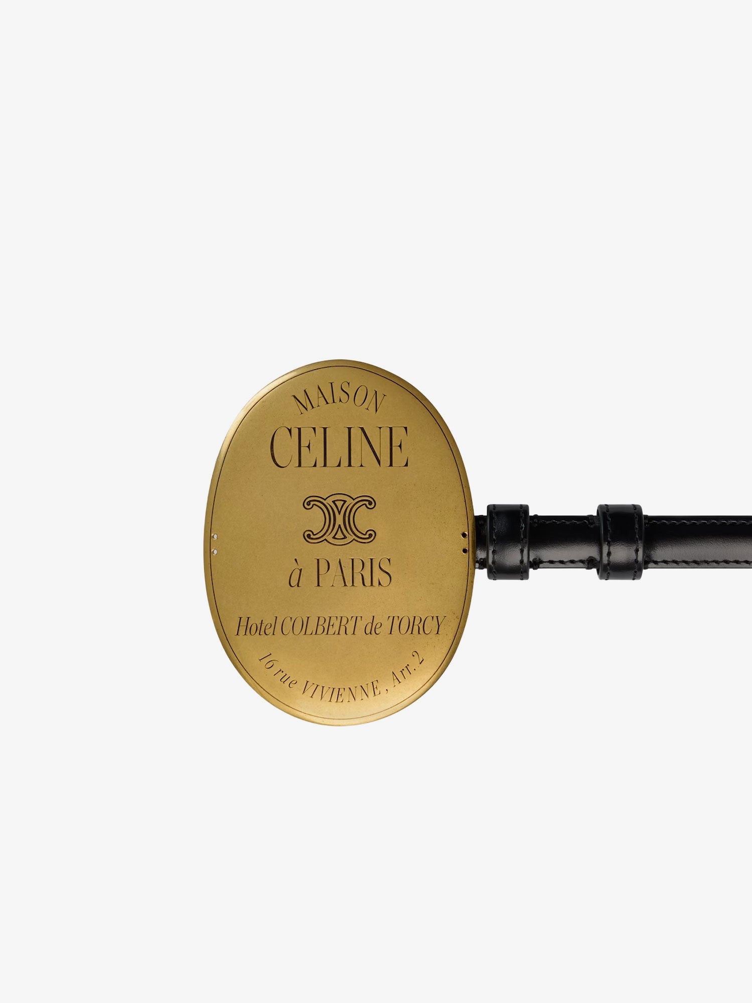 Celine Celine Maison Leather Belt