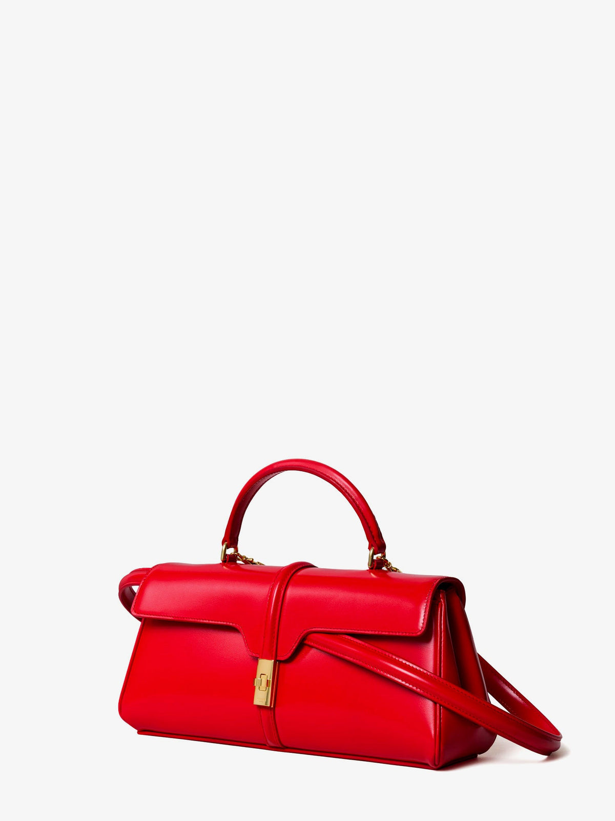Celine 16 East-west Handbag In Satin Calfskin