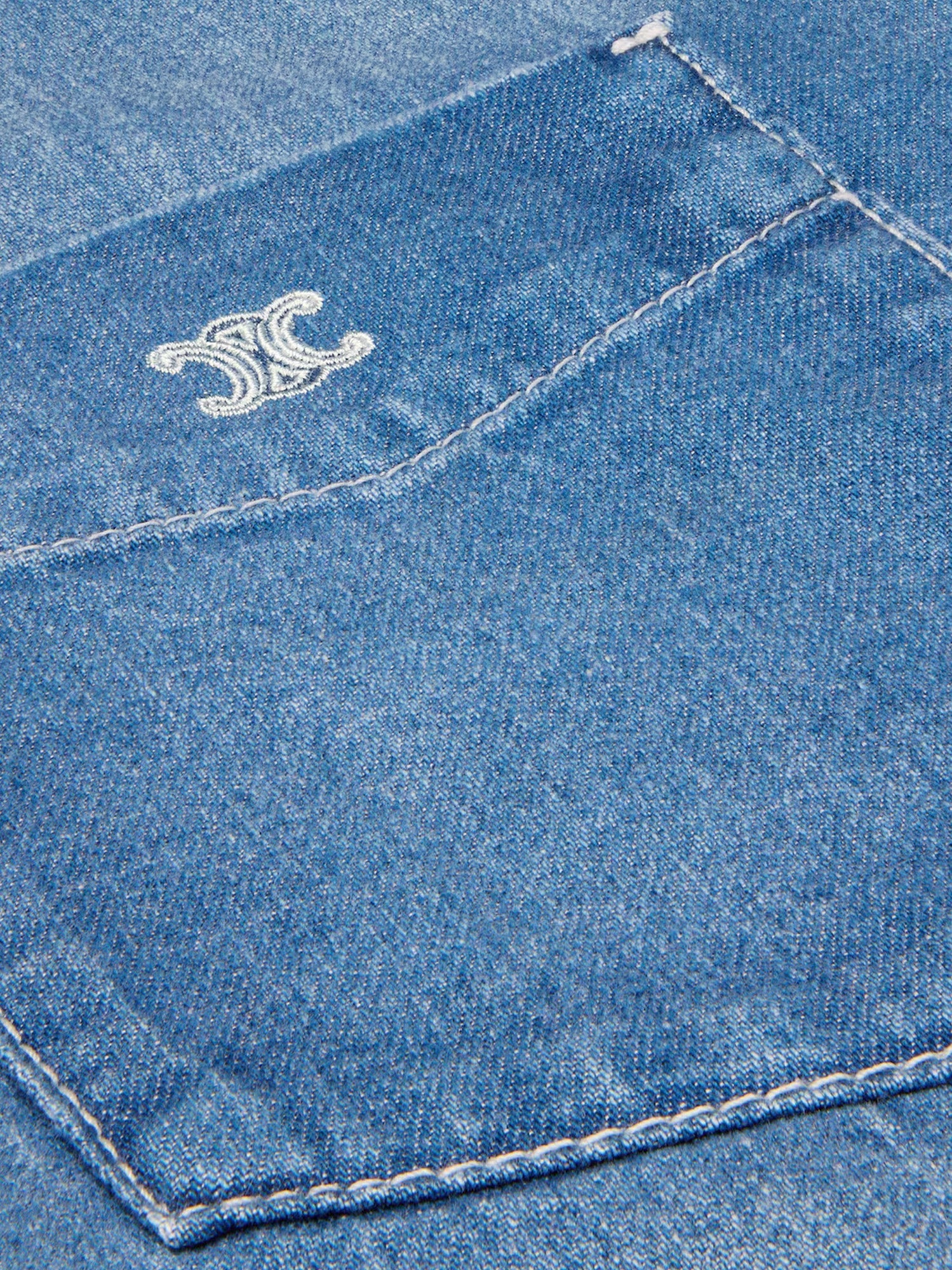 Celine Cotton Denim Shirt