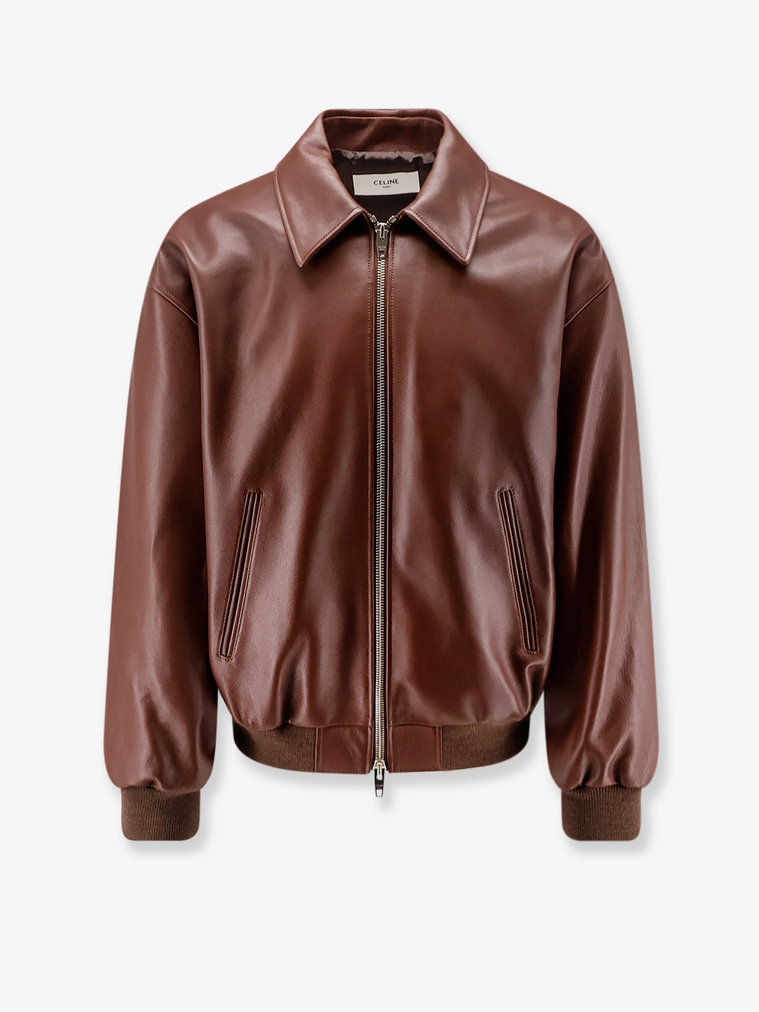Celine Teddy Leather Jacket