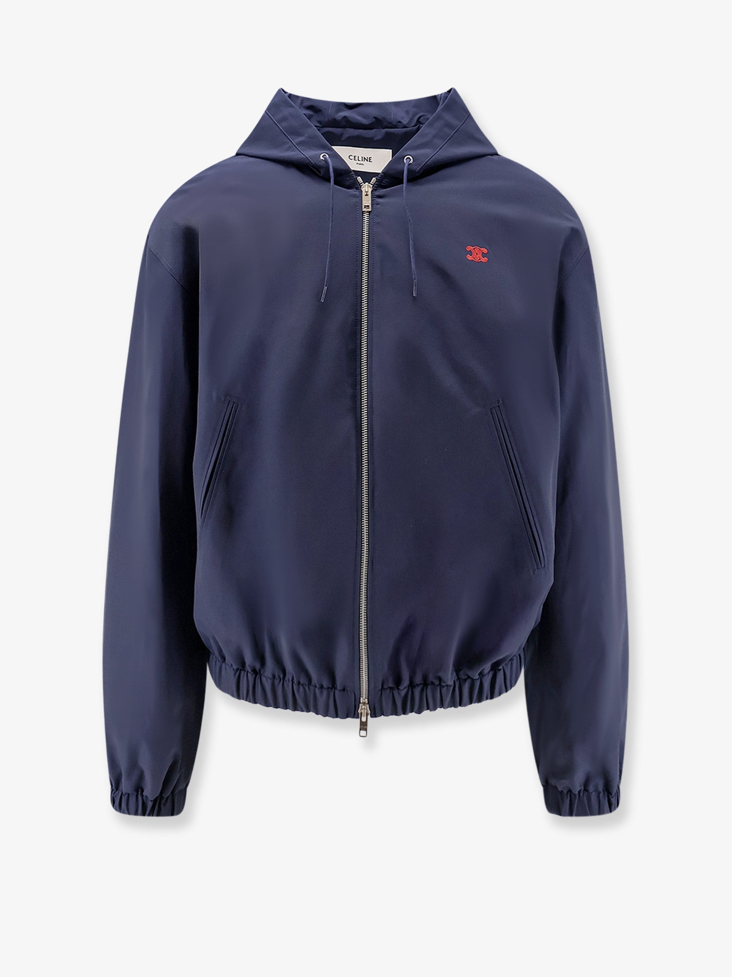 Celine Cotton Blend Hooded Jacket