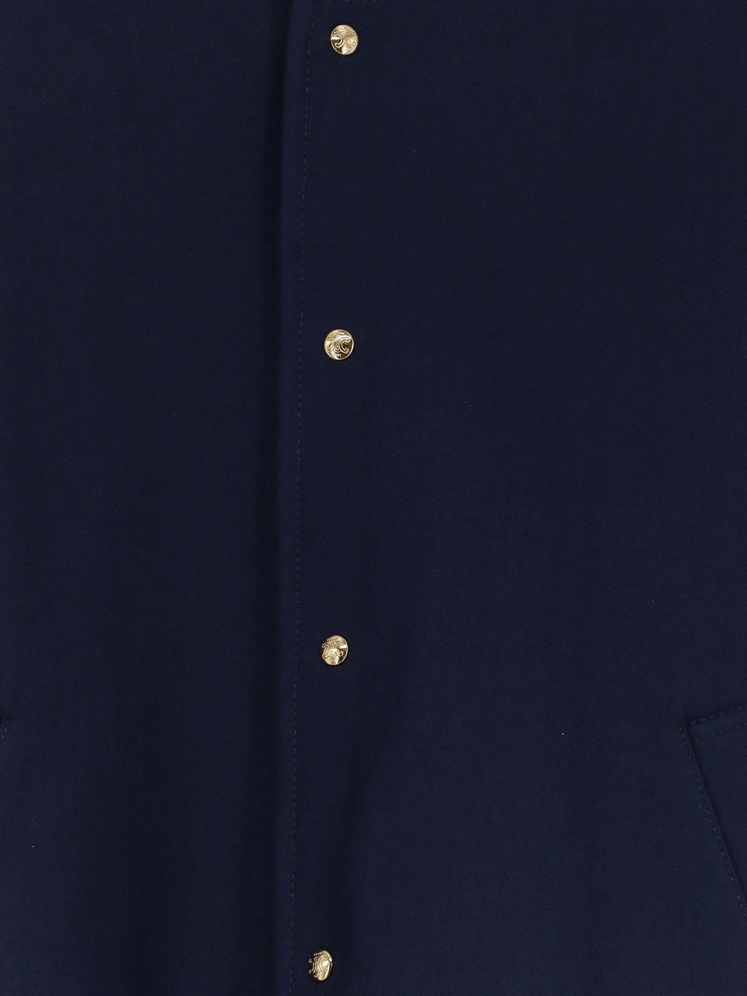 Celine Cotton Blazer With Printed Lining