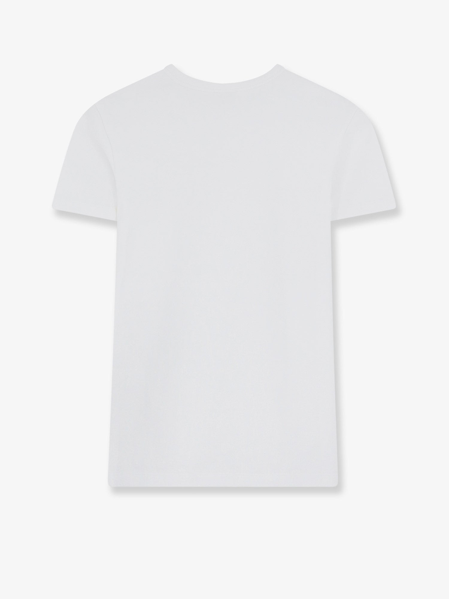 Celine Cotton Blend T-shirt With Front Logo Print