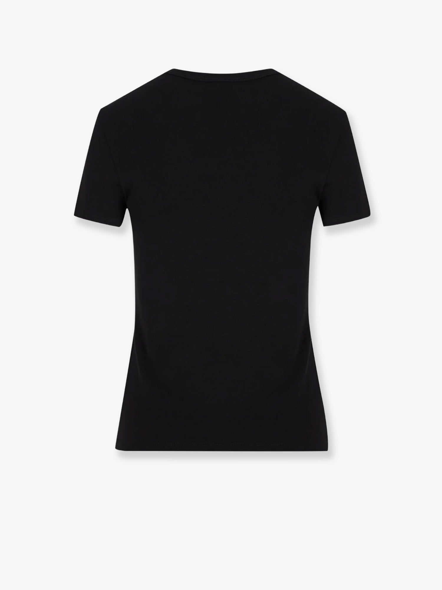 Celine Cotton T-shirt With Front Logo Print