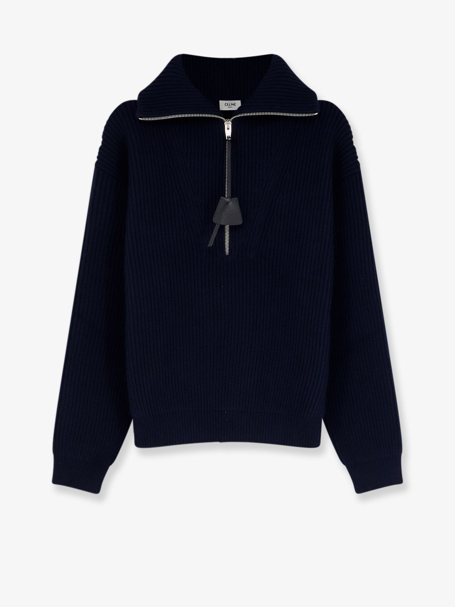 Celine Ribbed Wool And Cashmere Sweater