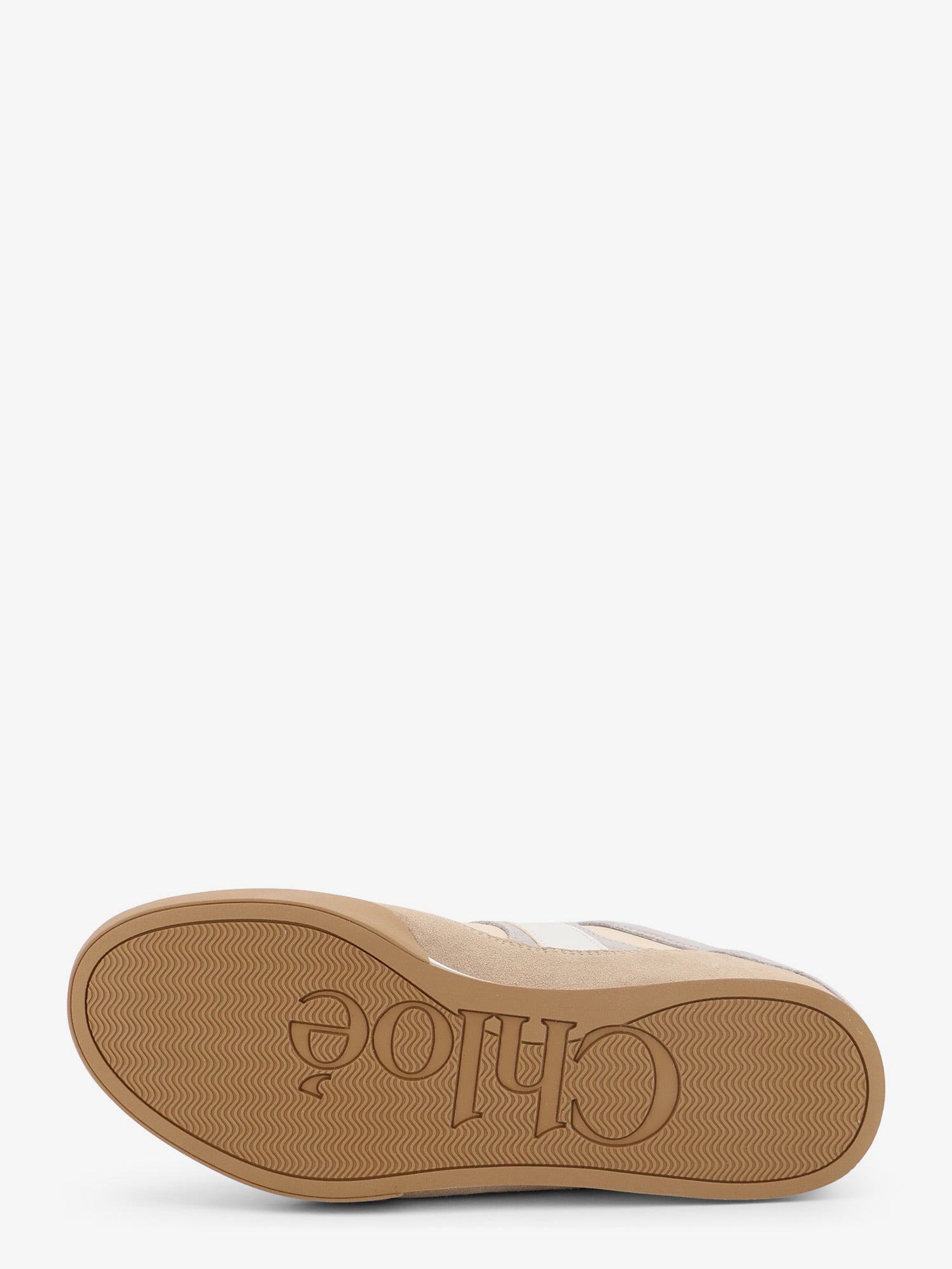 Chloé Kick Suede Sneakers With Contrasting Inserts