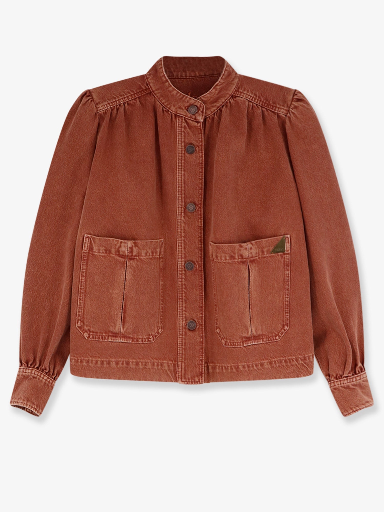 Chloé Orange Denim Jacket