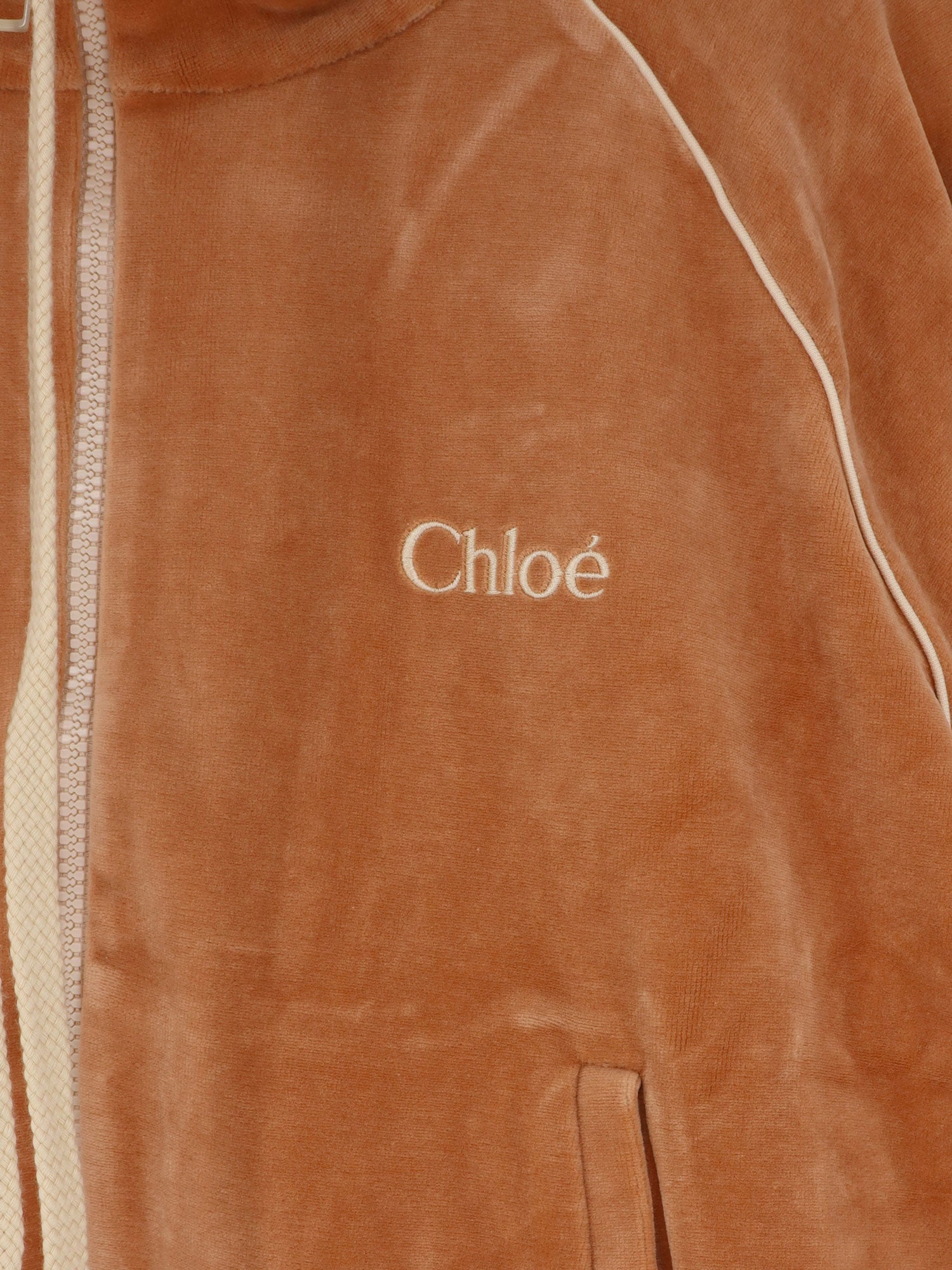 Chloé Chenille Sweatshirt With Logo