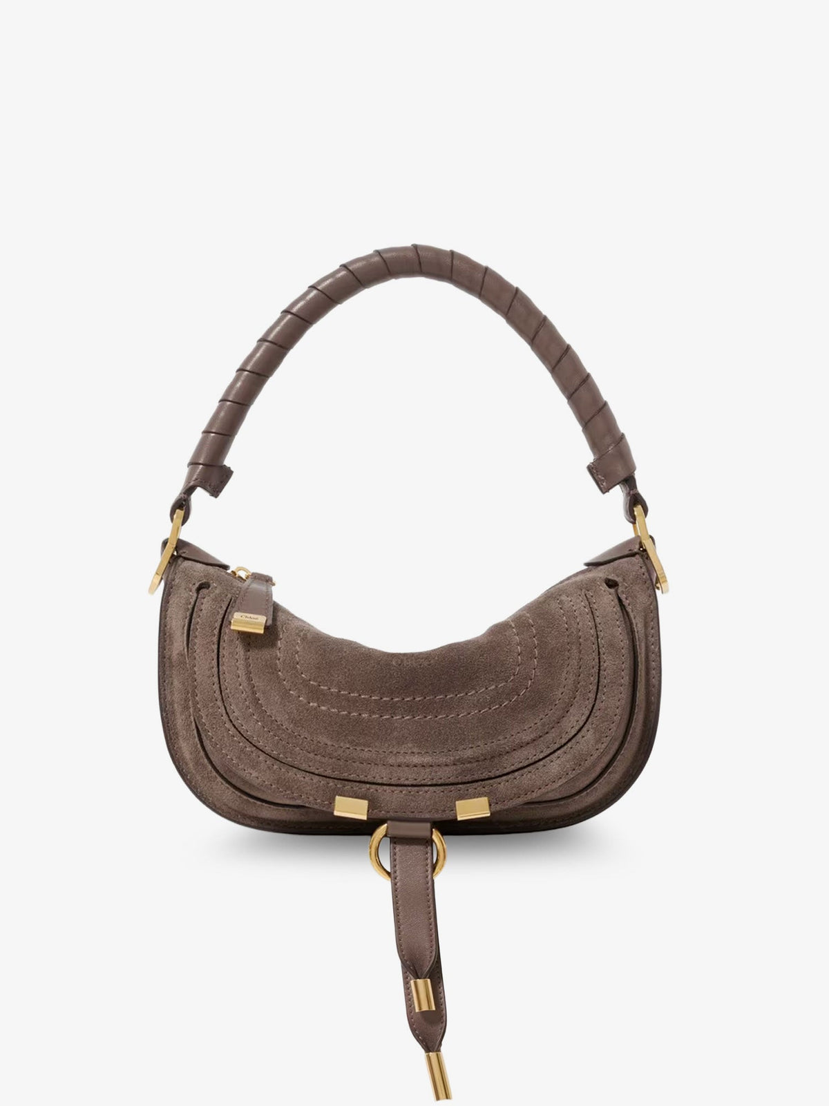 Chloé Marcie Suede Shoulder Bag