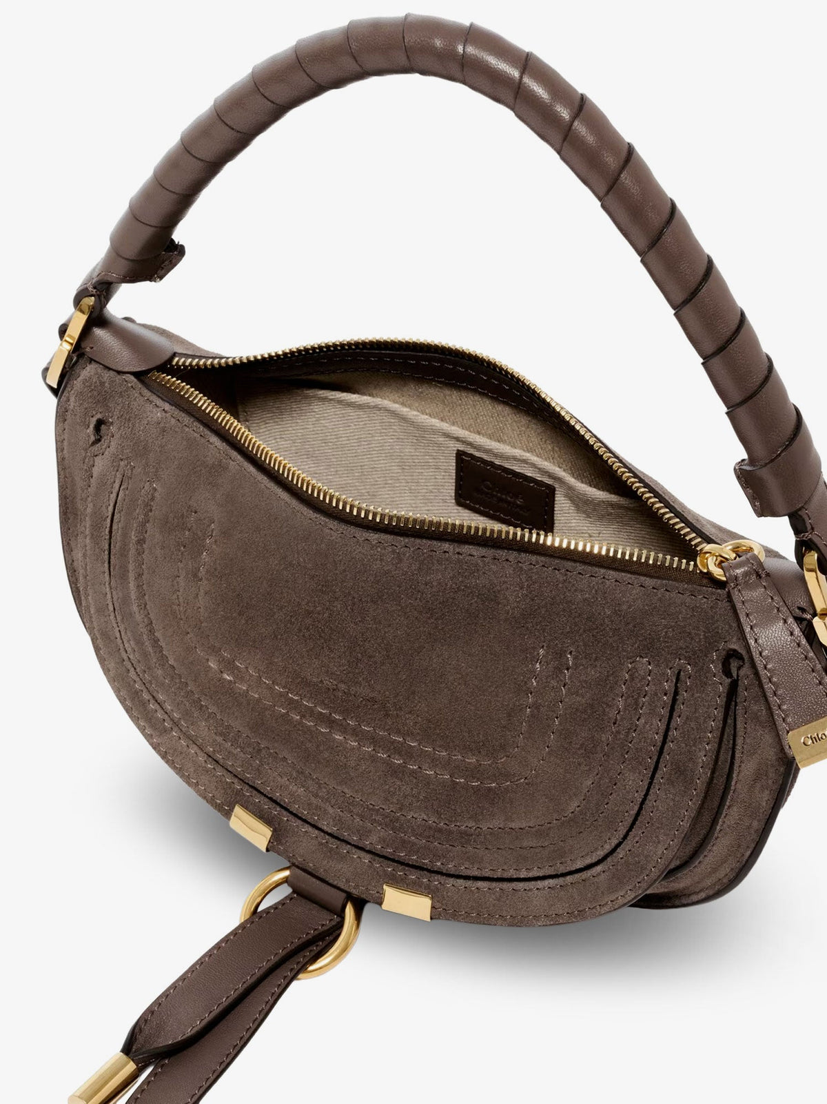Chloé Marcie Suede Shoulder Bag
