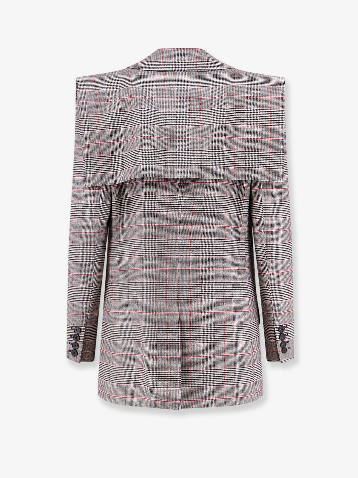 Chloé Prince Of Wales Wool Blazer