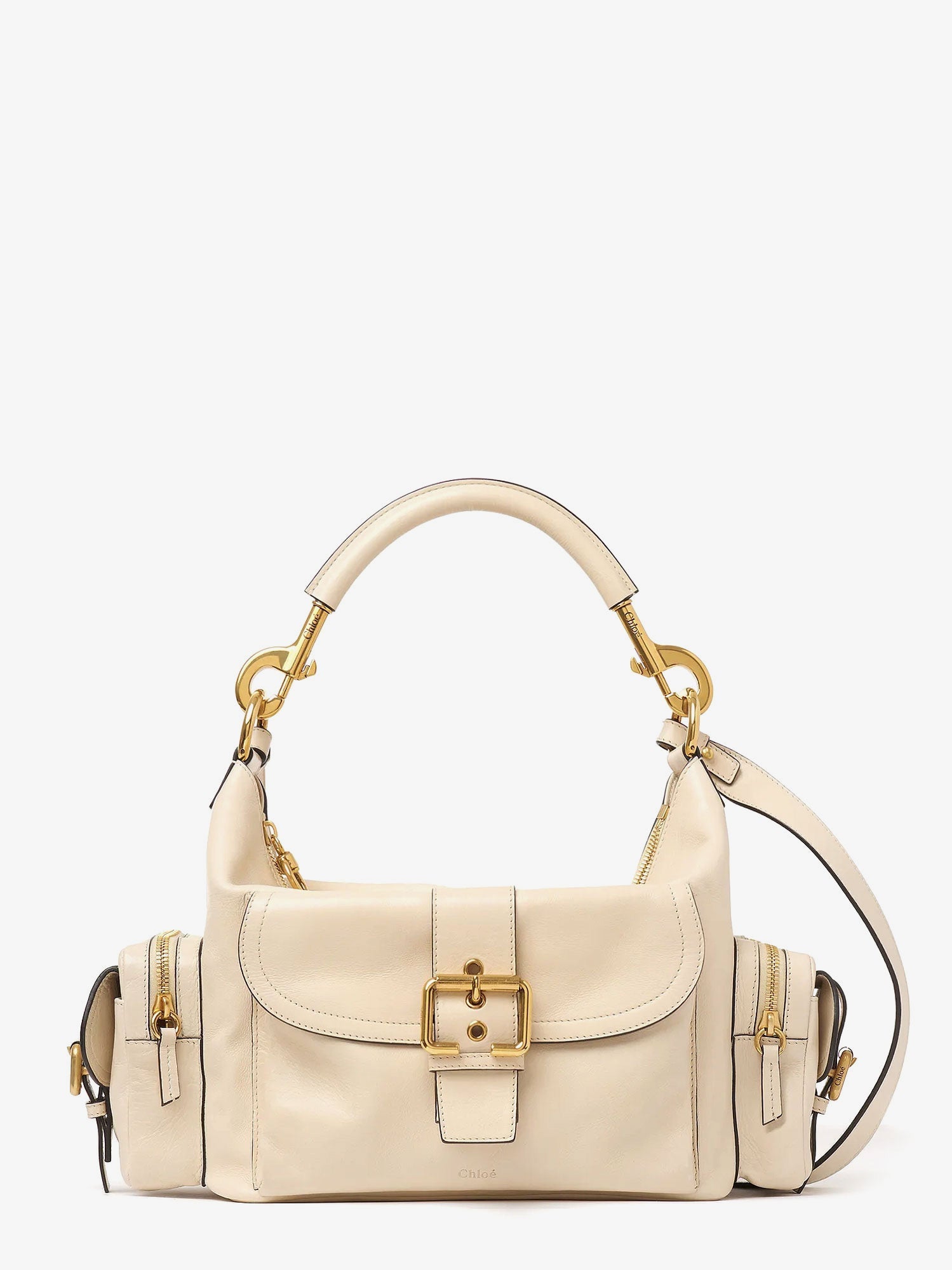 Chloé Medium Double Carry Leather Shoulder Bag