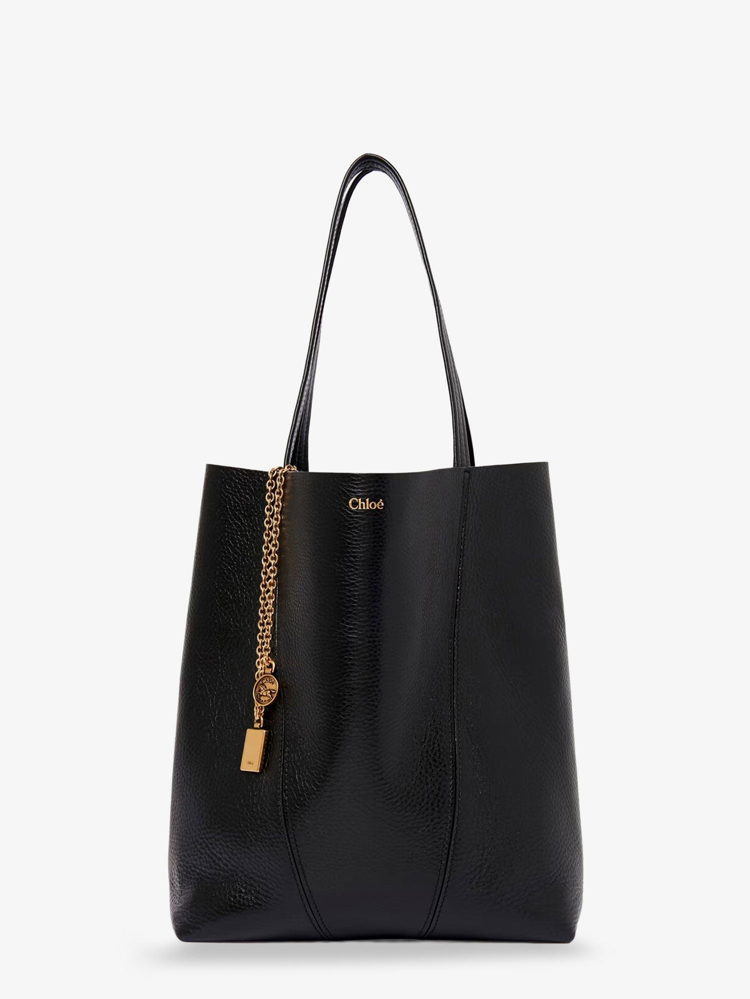 Chloé Chloé Spin Leather Shoulder Bag