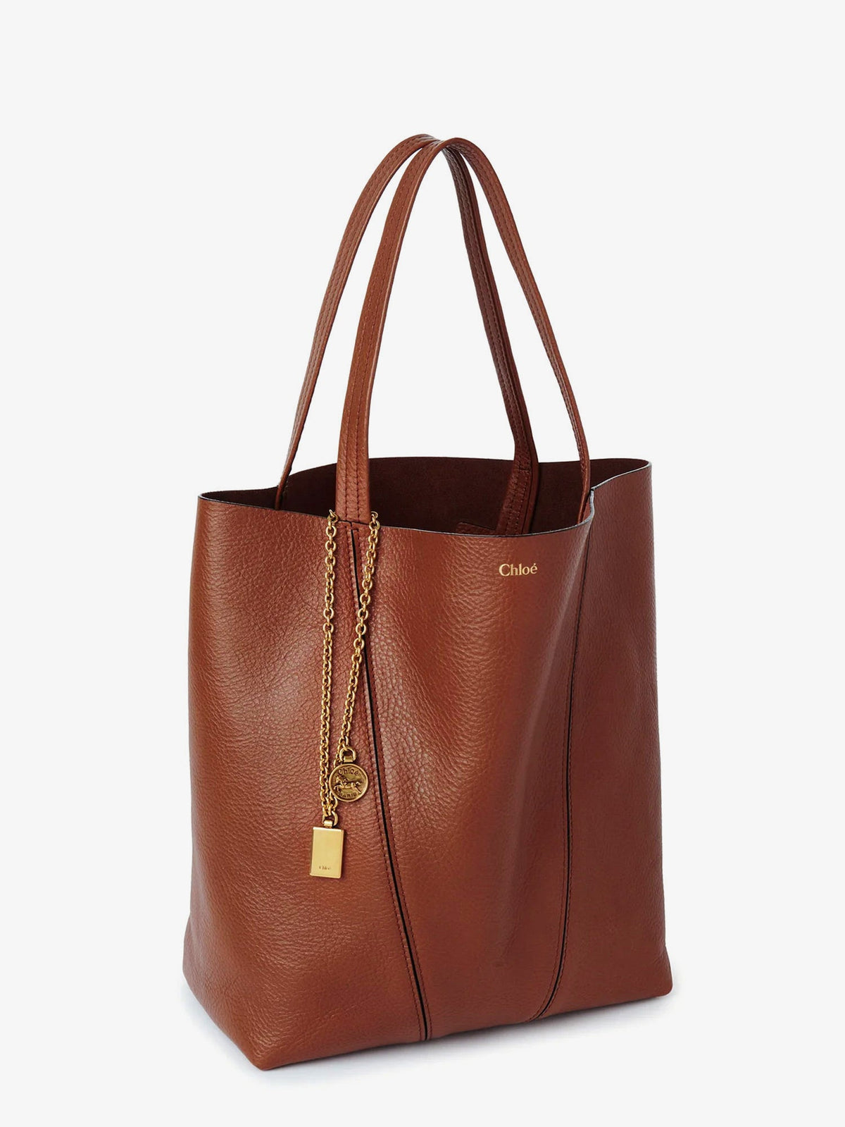 Chloé Chloé Spin Leather Shoulder Bag
