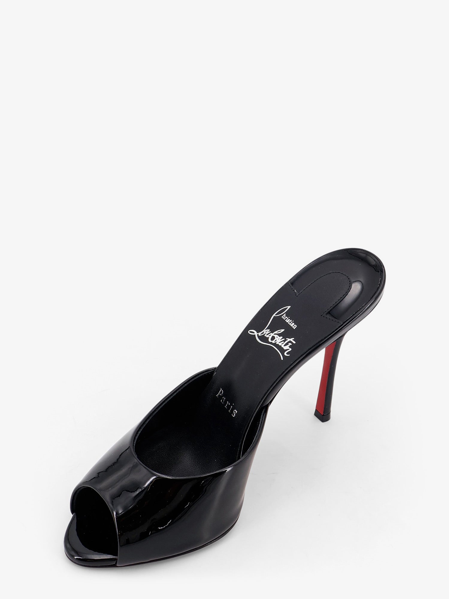 Christian Louboutin Me Dolly Patent Leather Sandals