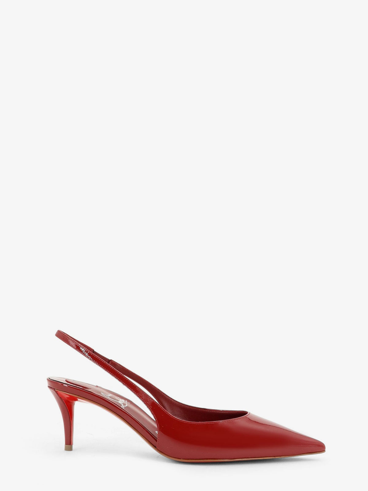 Christian Louboutin Miss Z Patent Leather Slingback Décolleté