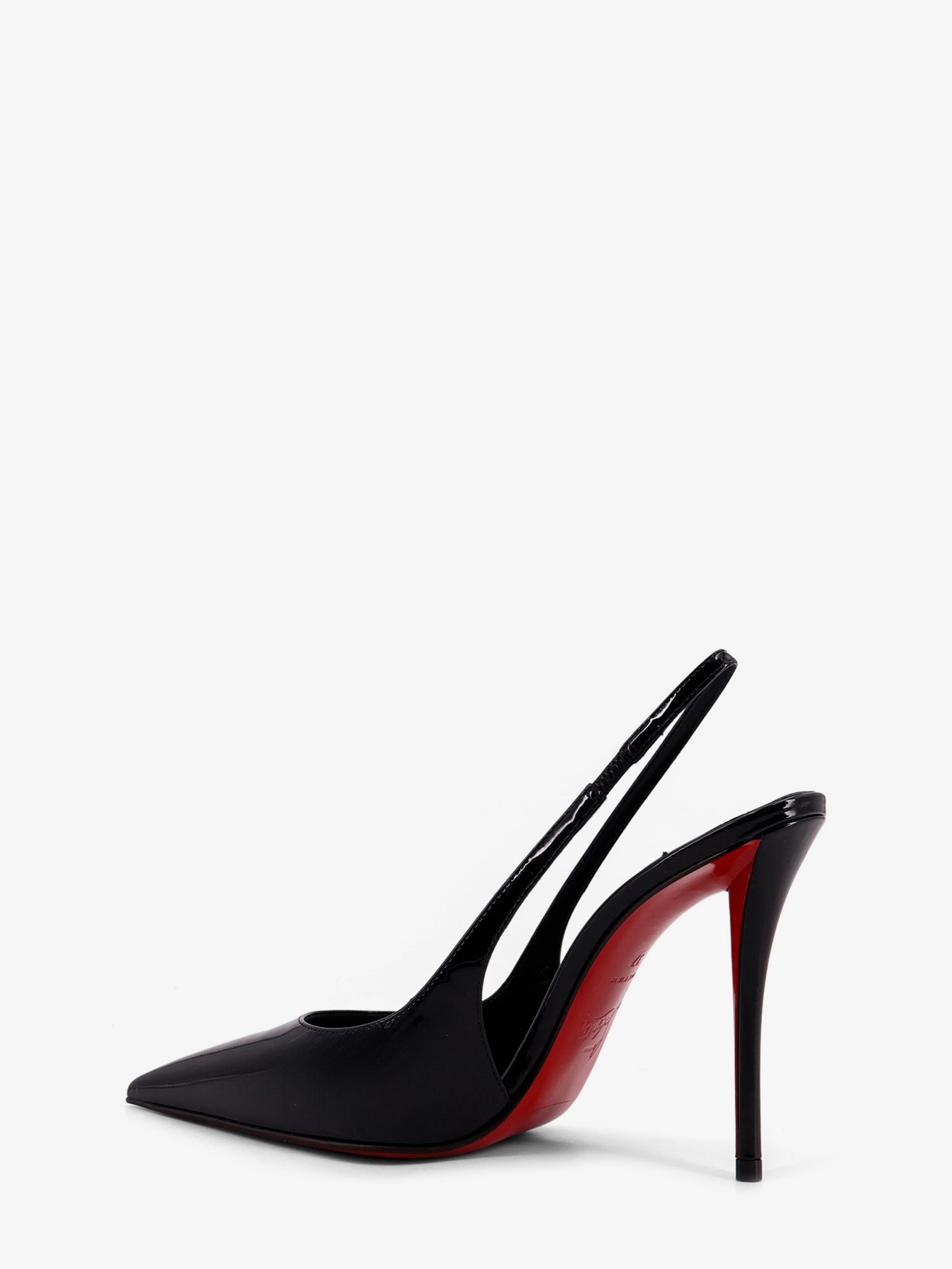 Christian Louboutin Miss Z Patent Leather Slingback Décolleté