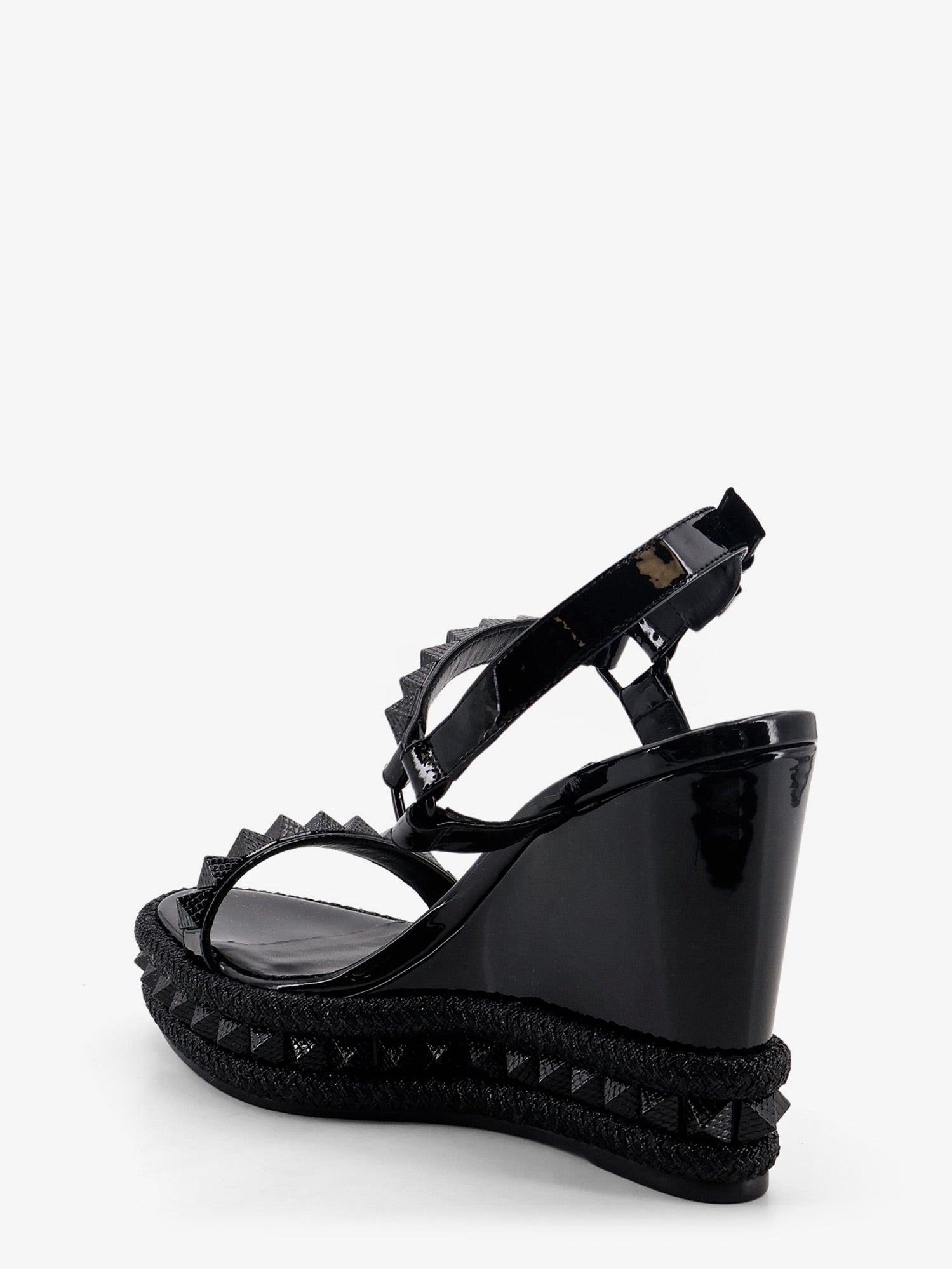 Christian Louboutin Pyra Clou Leather Sandals
