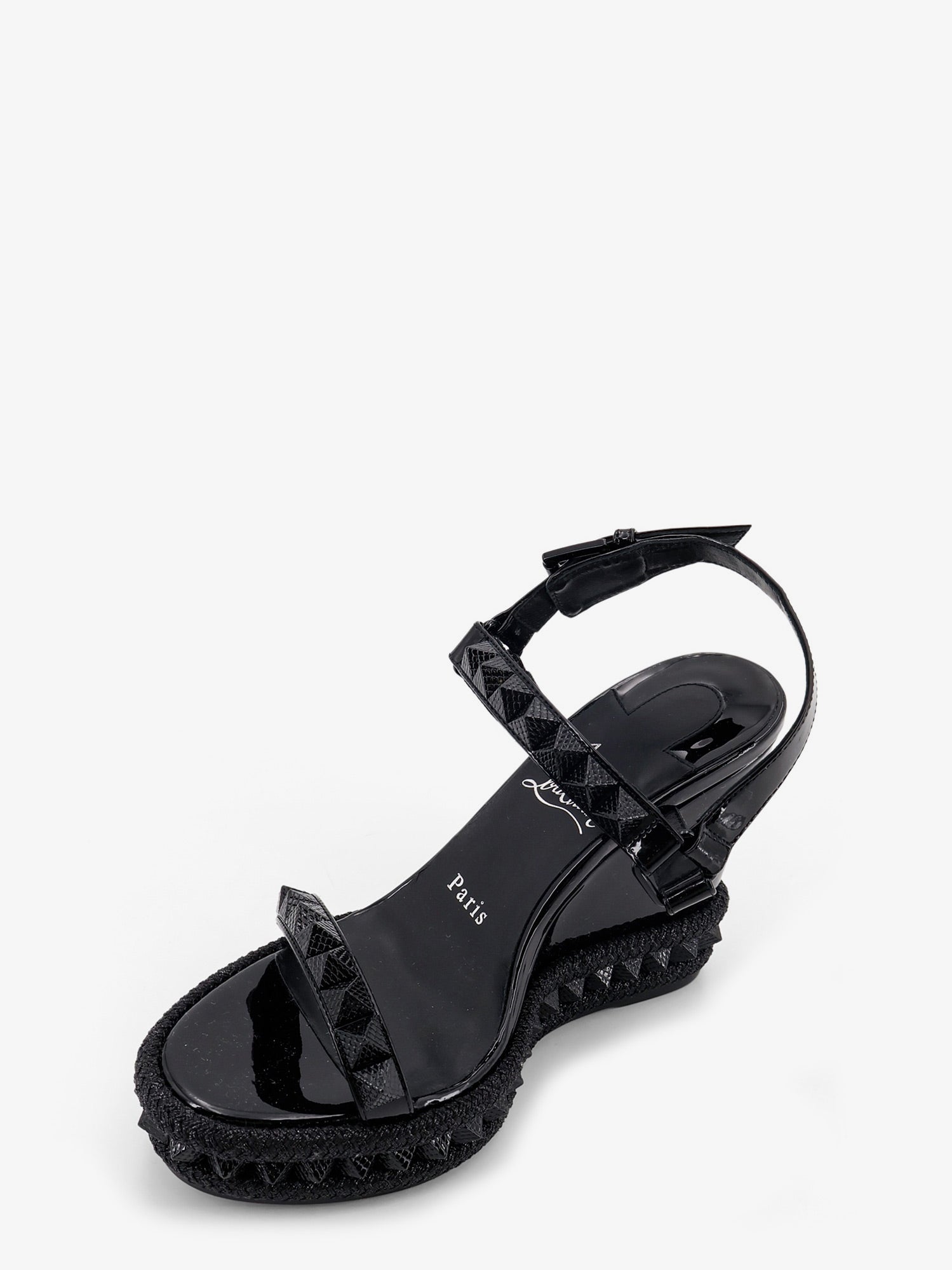 Christian Louboutin Pyra Clou Leather Sandals