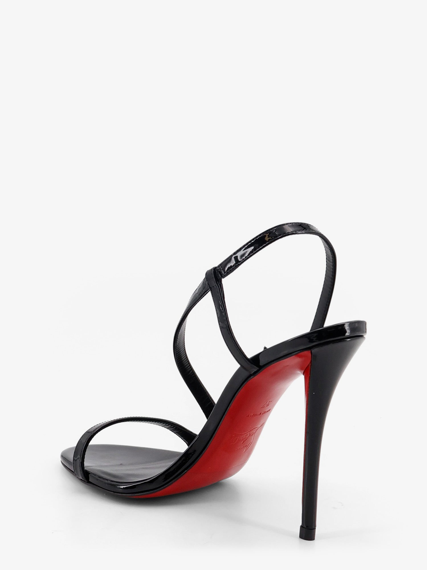 Christian Louboutin Rosa Z Patent Leather Sandals