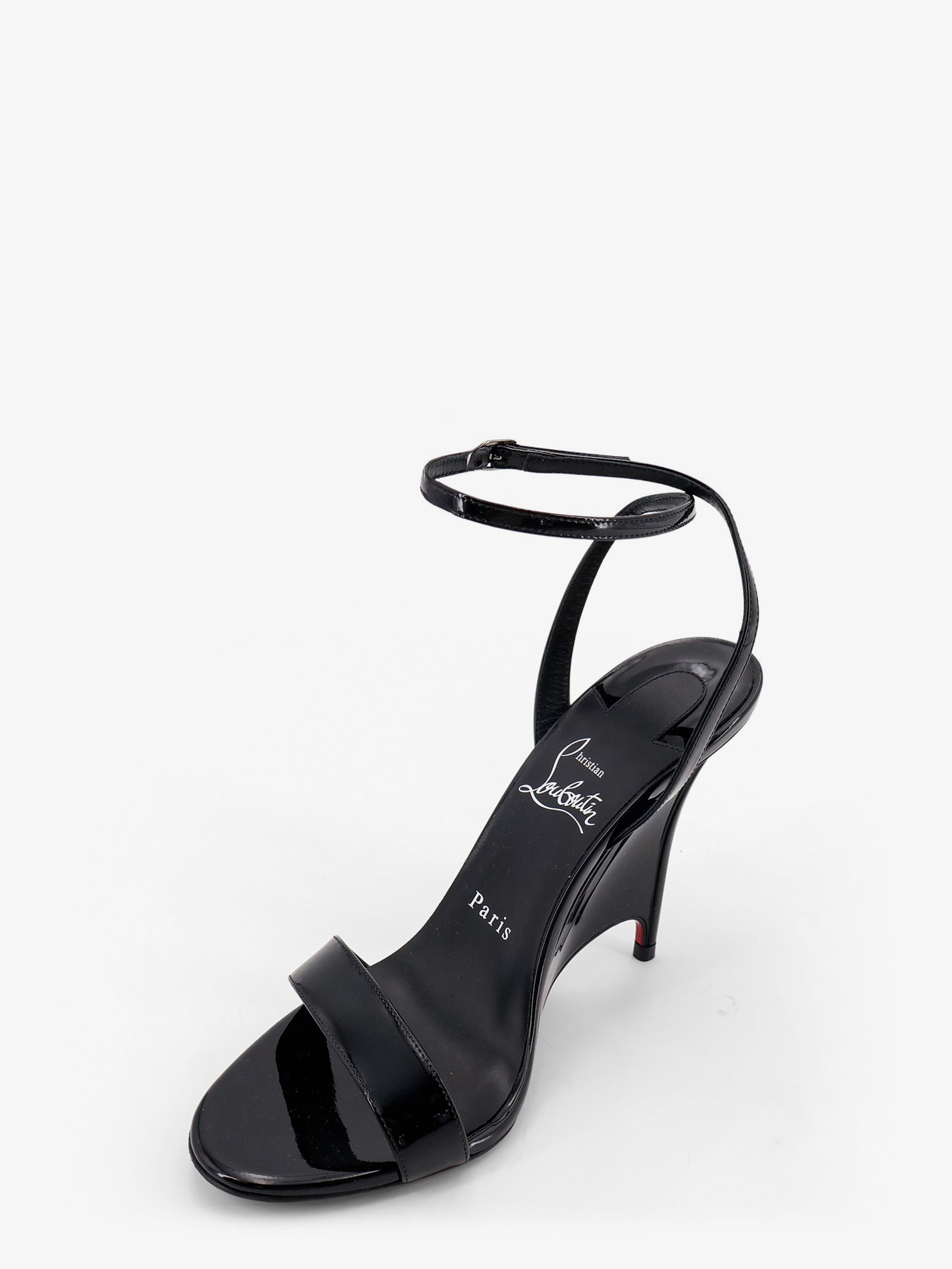 Christian Louboutin Zeezeenella Leather Sandals