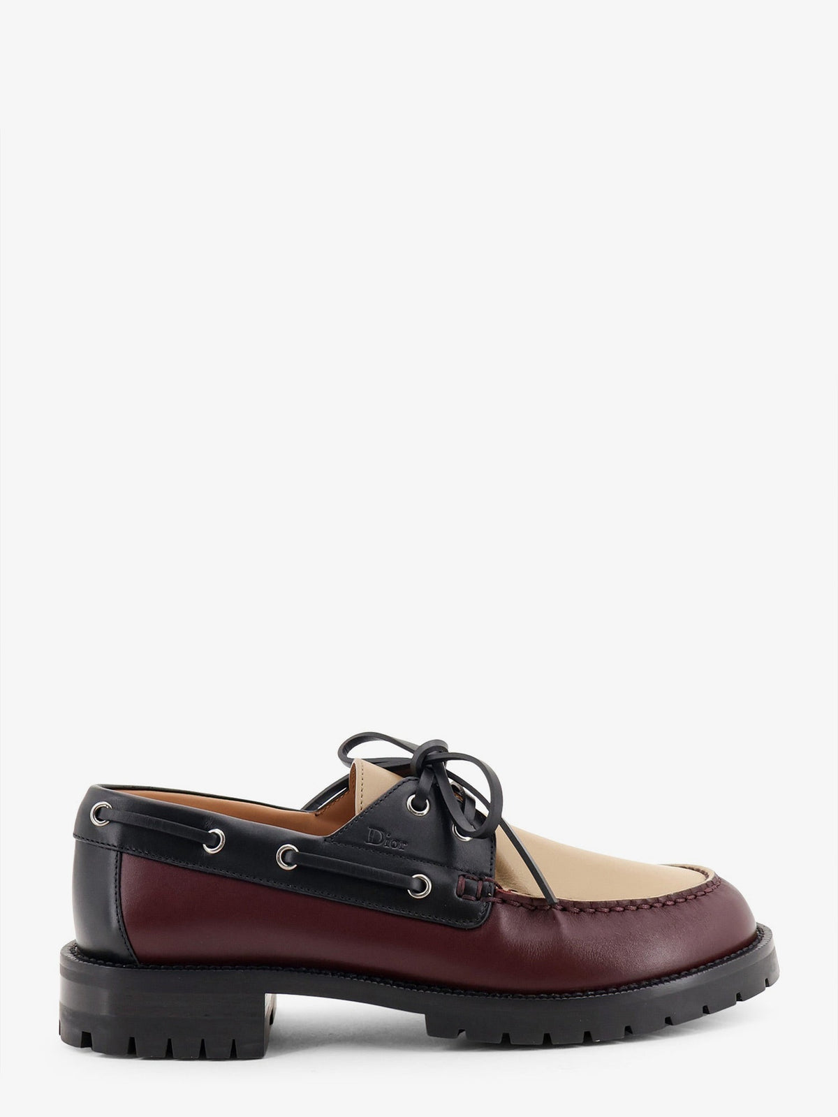 Dior Archie Lug Leather Moccasin