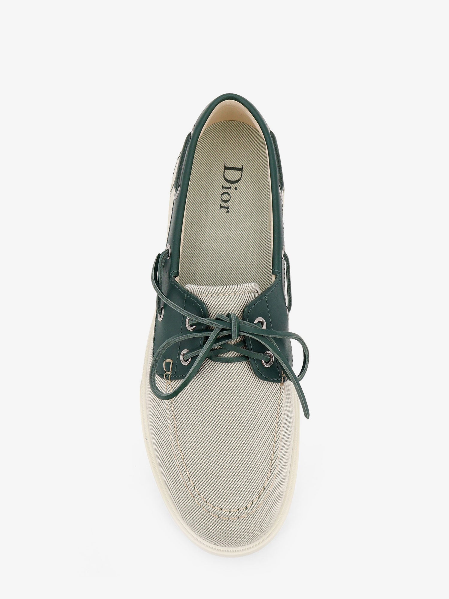 Dior Chester Dioriviera Canvas And Leather Loafers