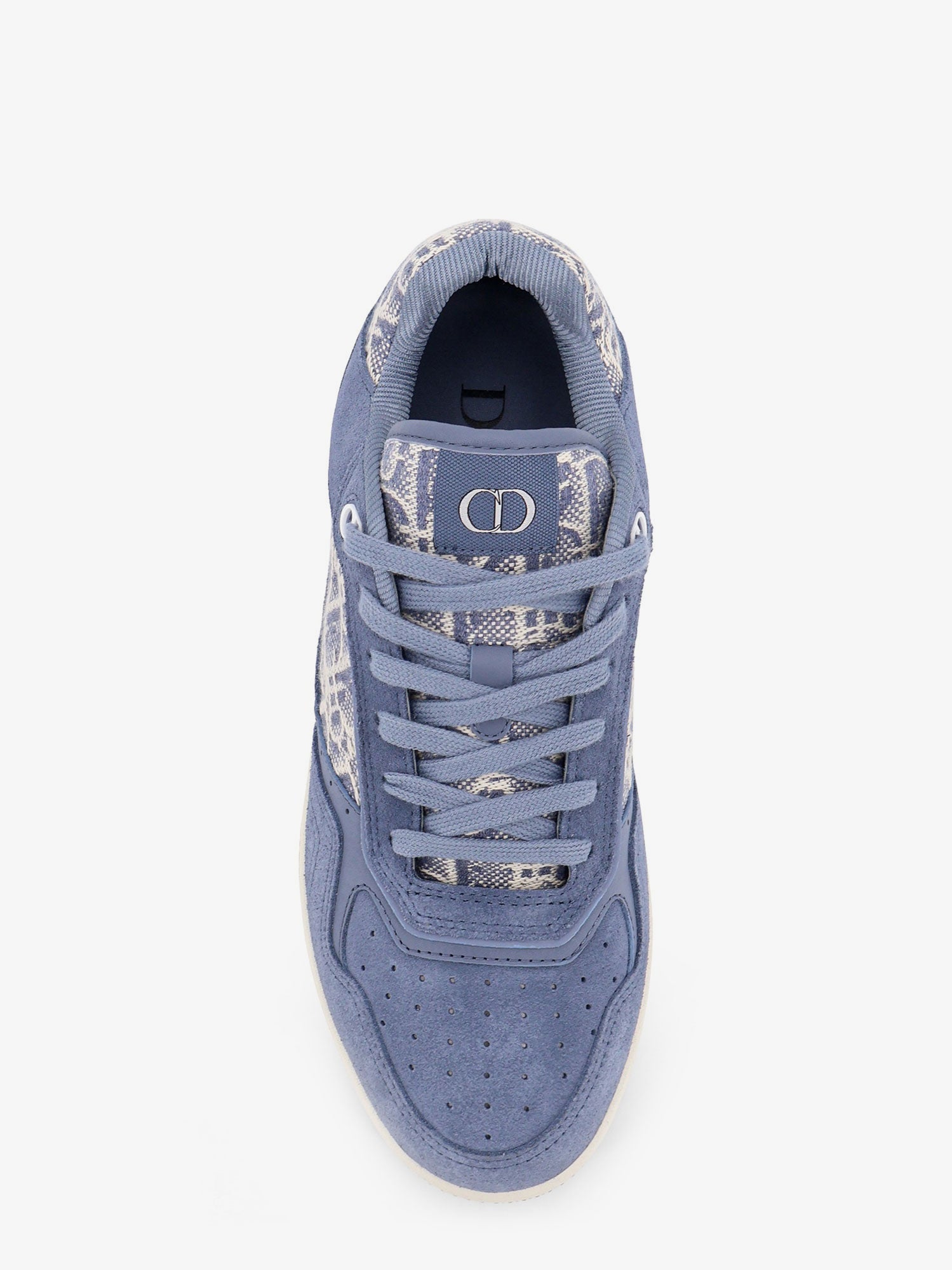Dior B27 Uptown Dior Oblique Jacquard Fabric And Suede Sneakers